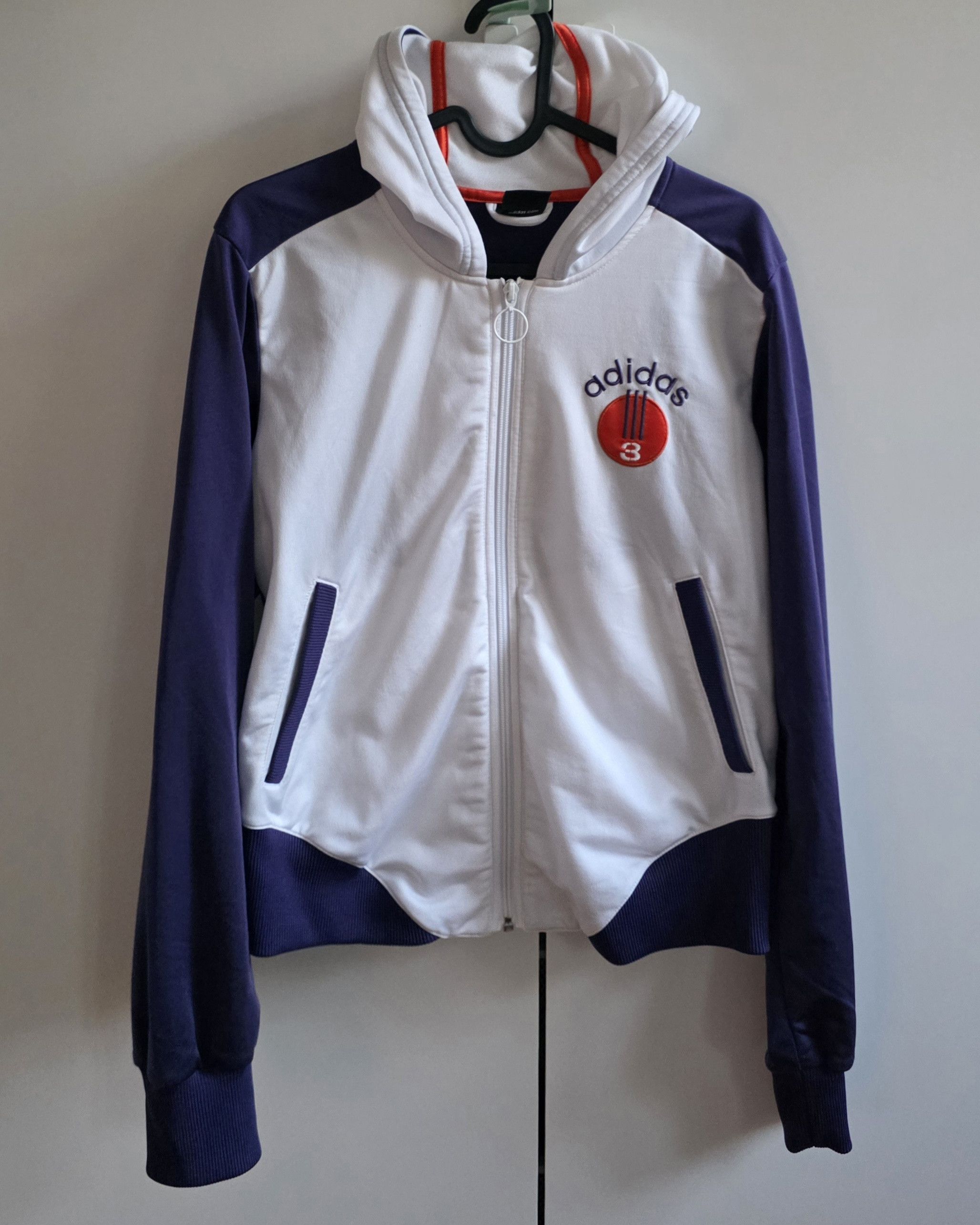 Adidas Adidas 3 women's sweatshirt M vintage 2003 Y2K Size M / US 6-8 / IT 42-44 - 2 Thumbnail