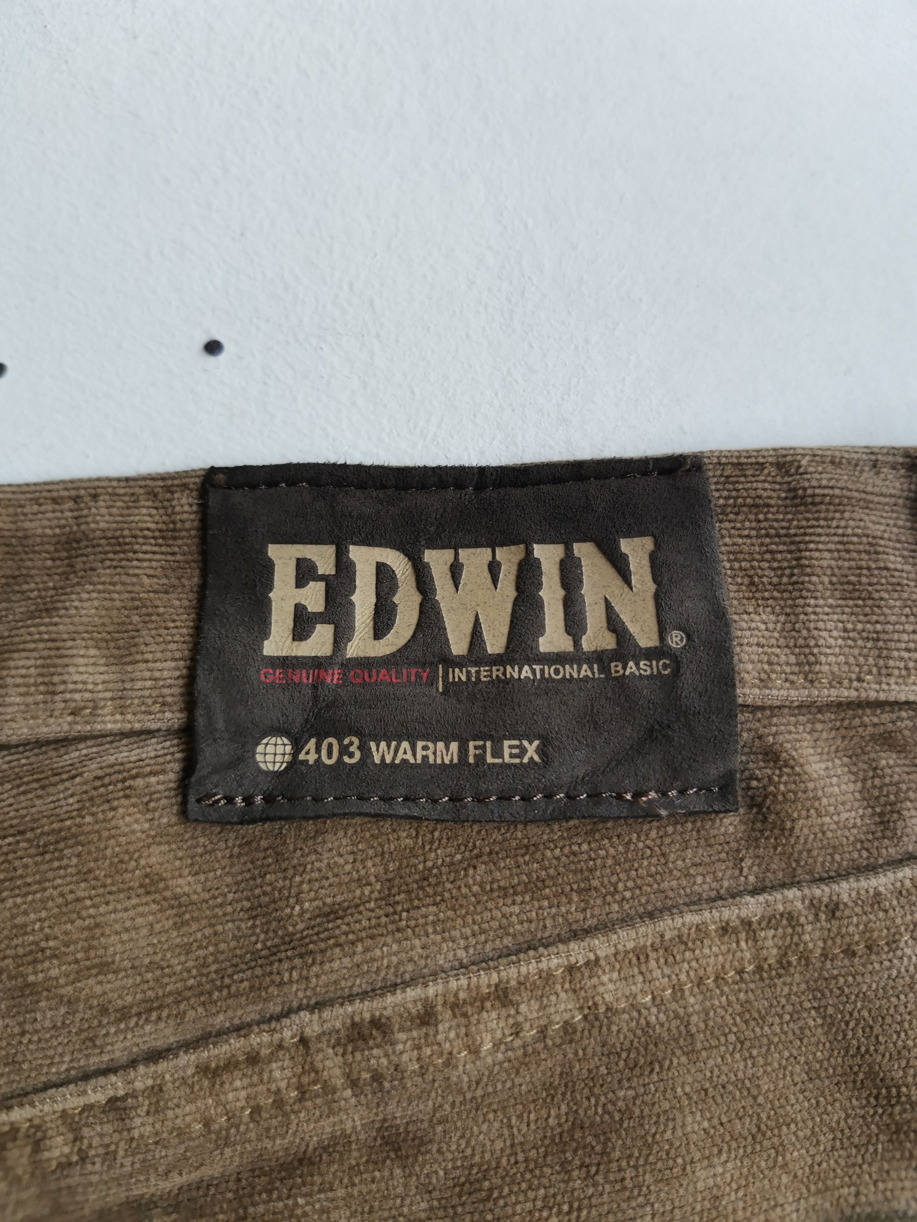 Edwin Edwin Slack Jeans Pants Size US 34 / EU 50 - 6 Thumbnail