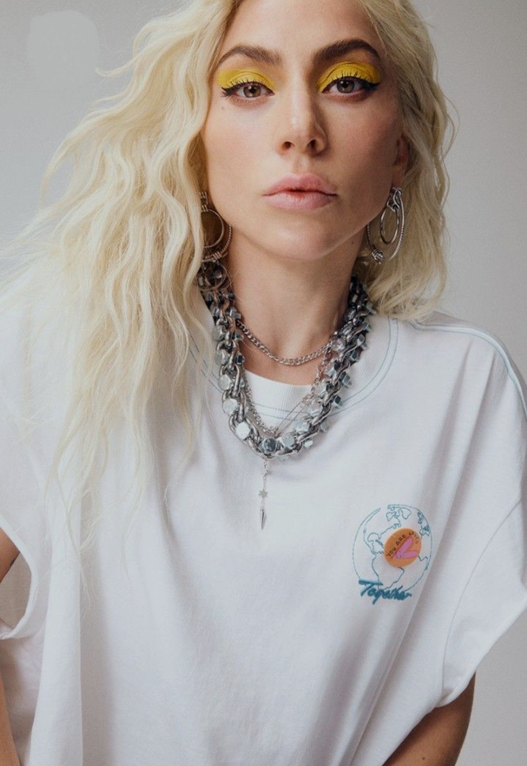 Cotton On Lady Gaga x Cotton On Kindness Punk T Shirt Size US S / EU 44-46 / 1 - 3 Thumbnail