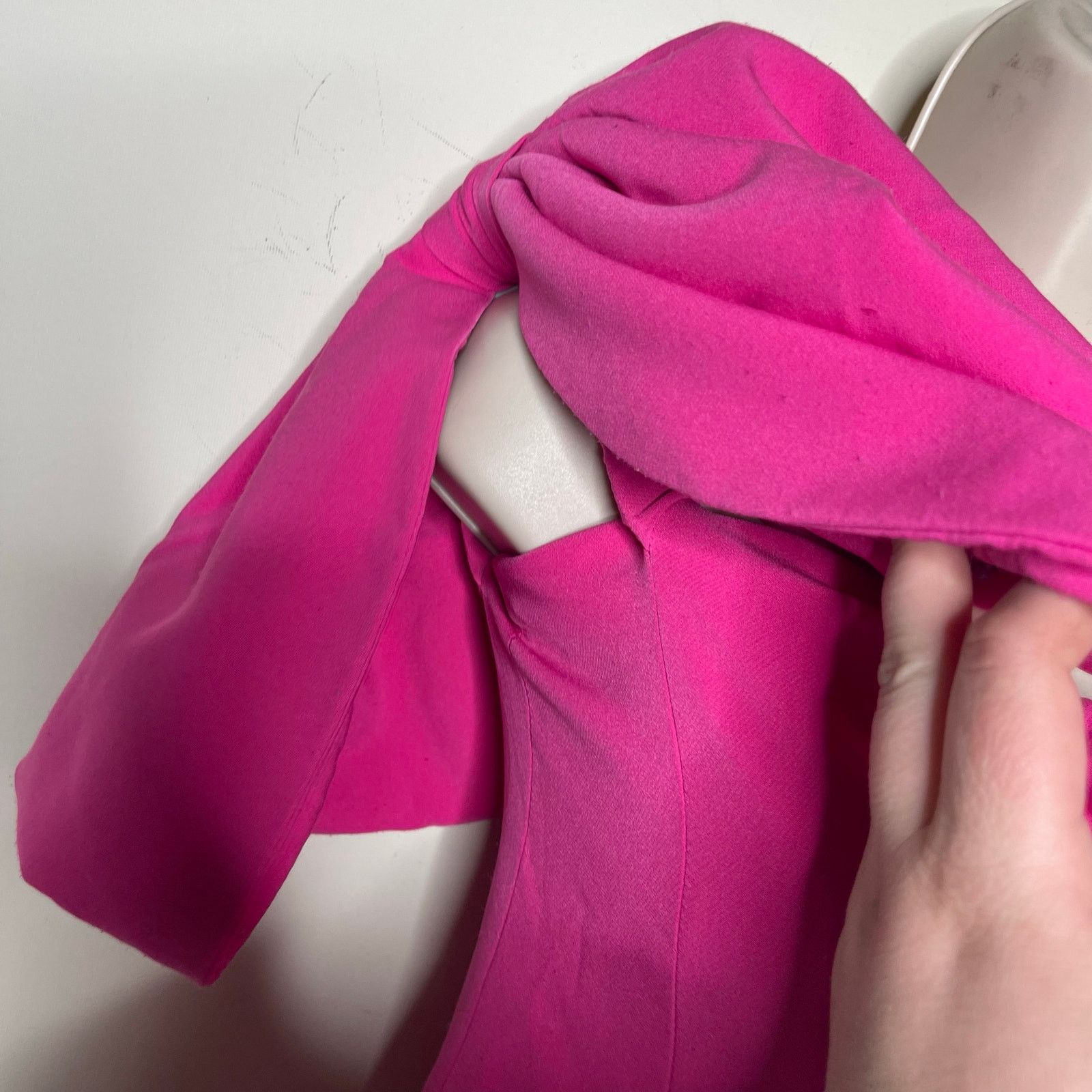 Other TOCCIN X RTR Pink Oversized Bow Sleeve Mini Dress sz 2 Size XS / US 0-2 / IT 36-38 - 5 Thumbnail