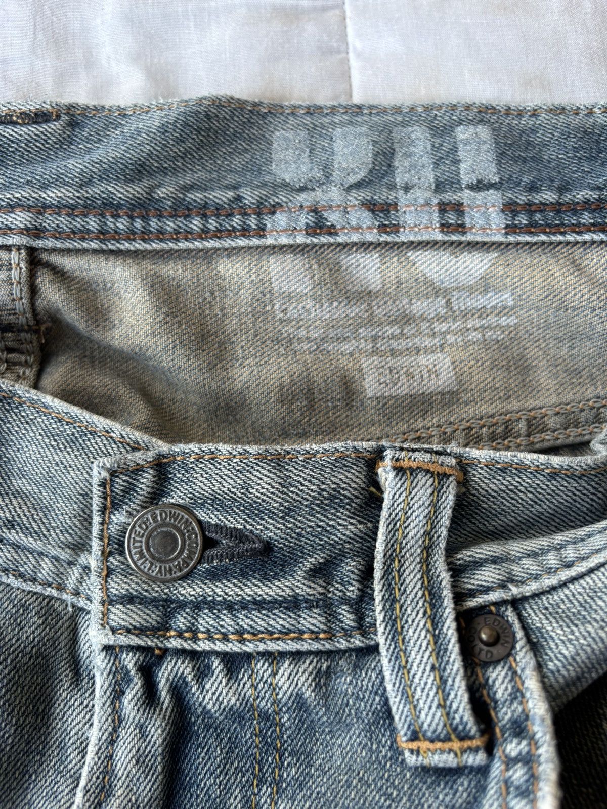Acne Studios 💥EDWIN XV EXTRA BAGGY DENIM JEANS ACNE STUDIOS STYLE Size US 30 / EU 46 - 10 Thumbnail