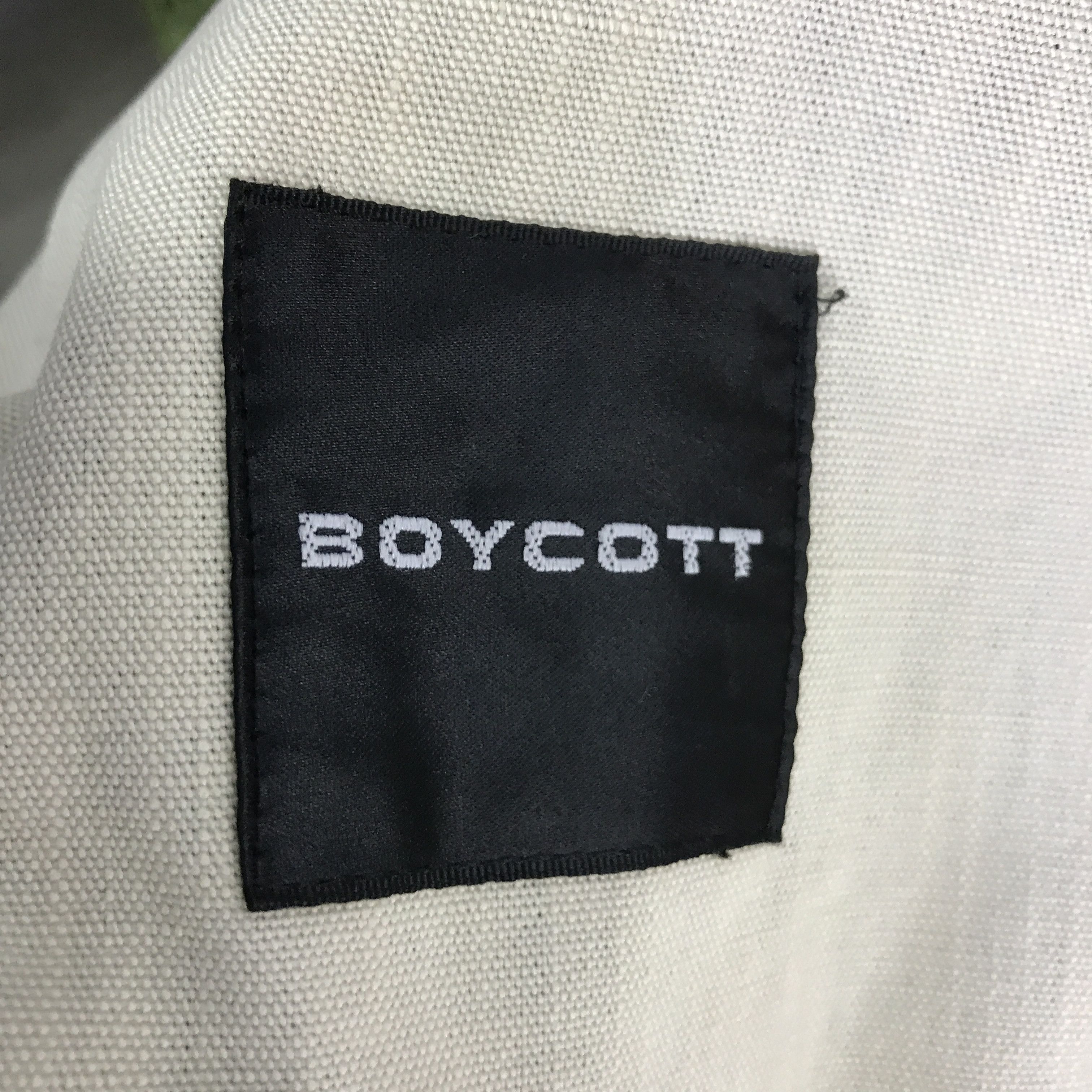Boycott boycott black faded style jacket K105B18 Size US L / EU 52-54 / 3 - 11 Thumbnail