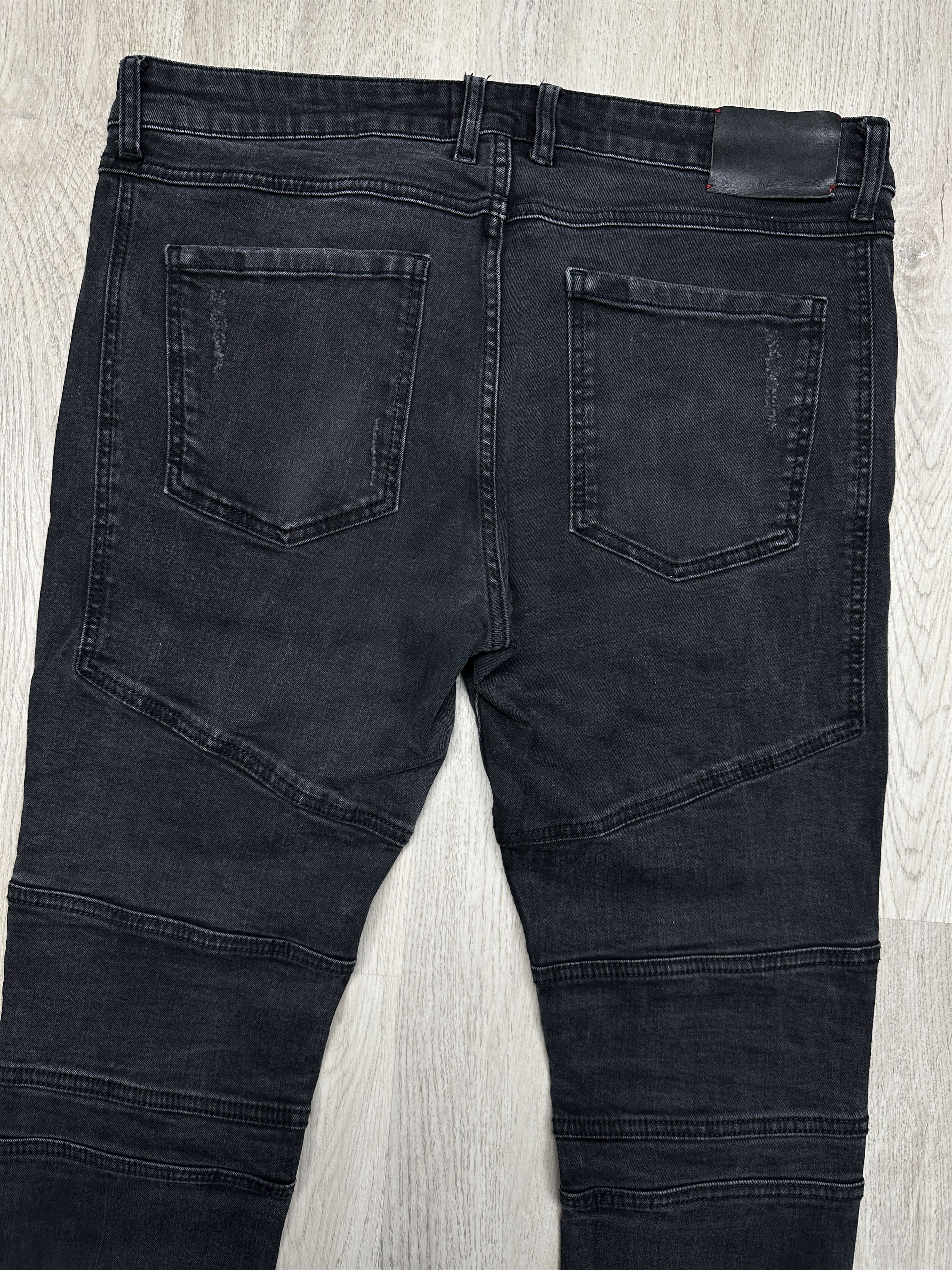 Represent Clo. Represent Mens Biker Denim Pants Jeans Size US 36 / EU 52 - 7 Thumbnail