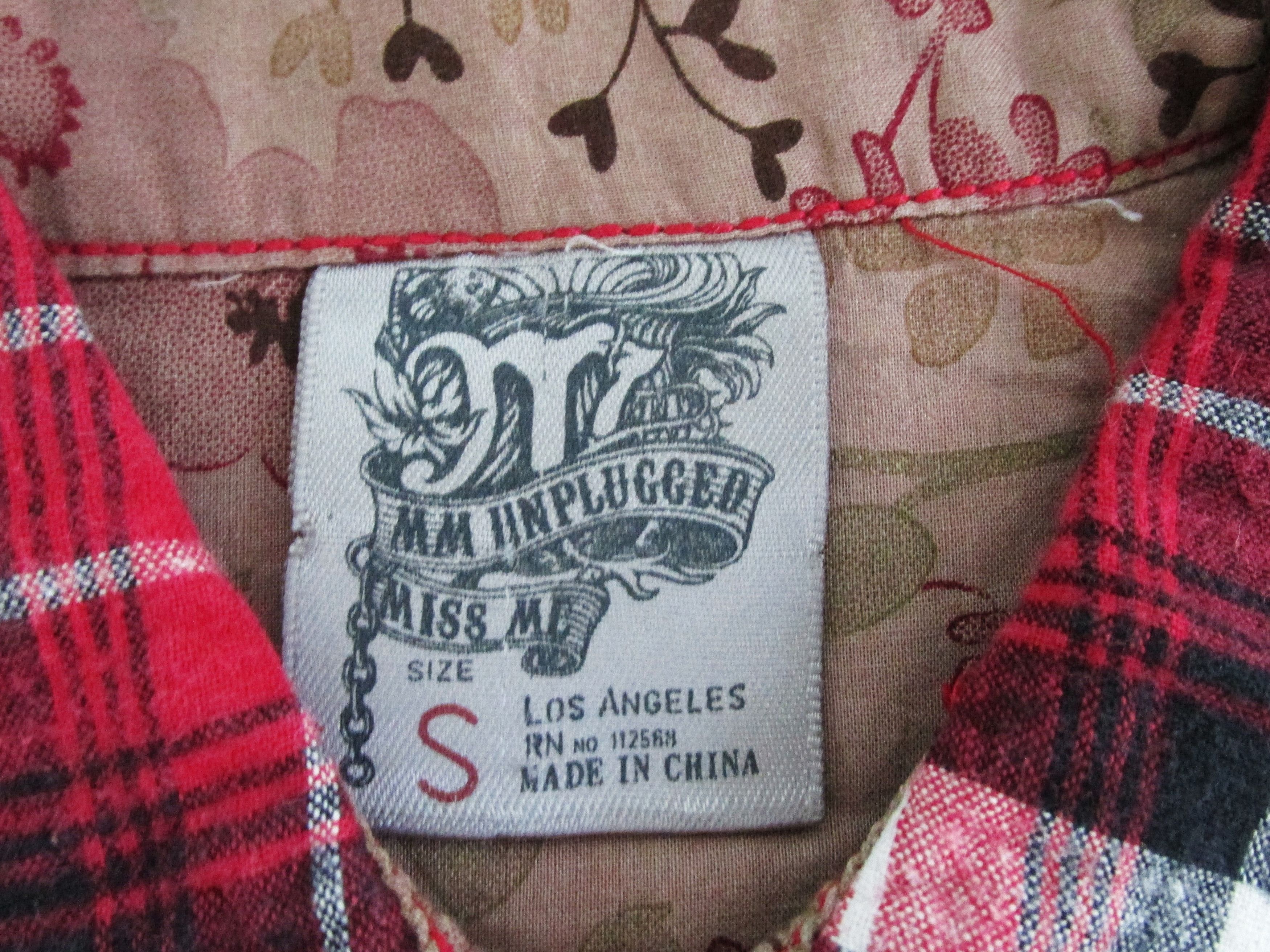 Other MM Unplugged Women's Western Flannel Shirts-Small Size S / US 4 / IT 40 - 2 Thumbnail