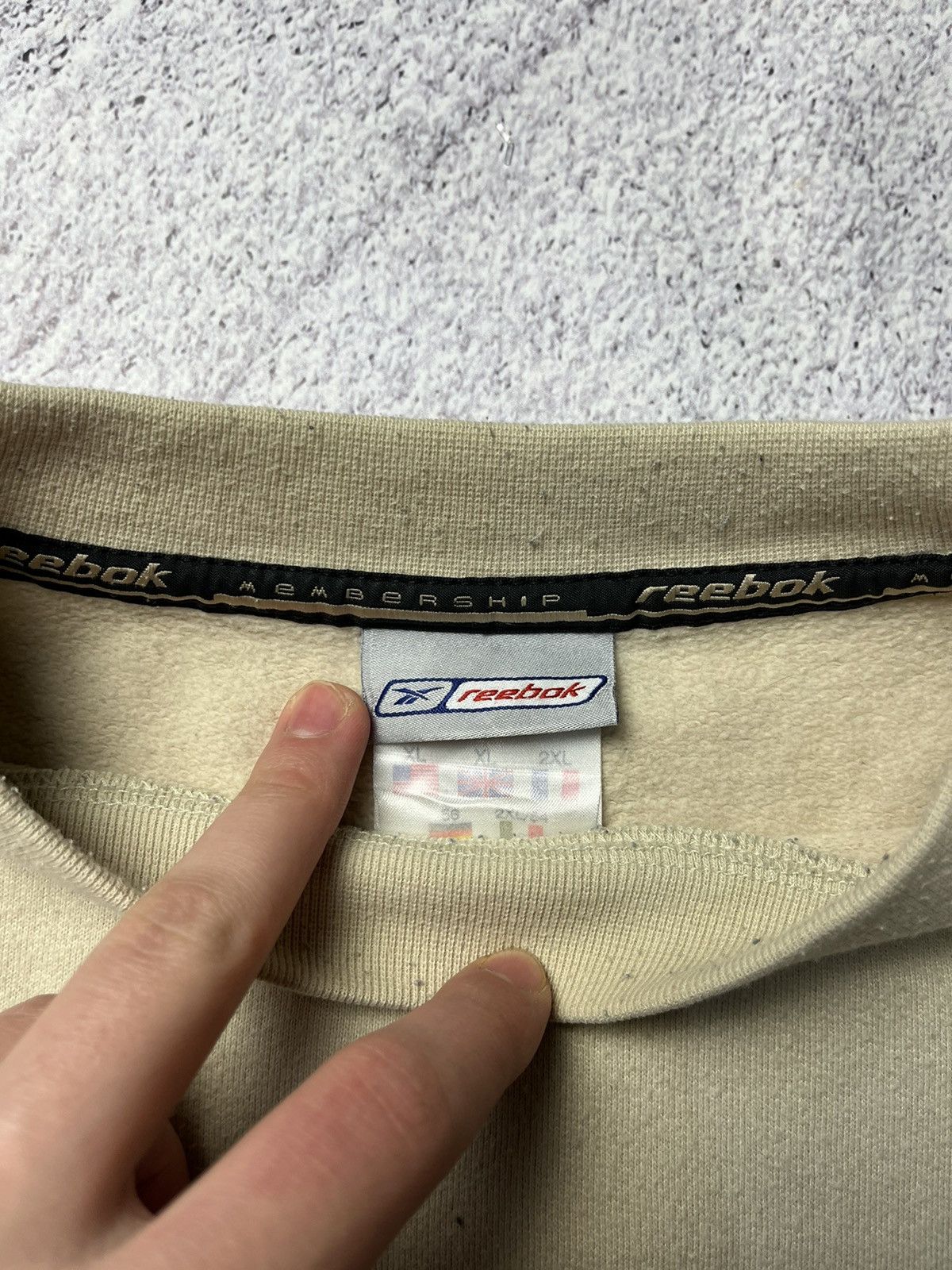 Reebok Reebok sweatshirt vintage big logo crew neck 90s Size US XL / EU 56 / 4 - 15 Thumbnail