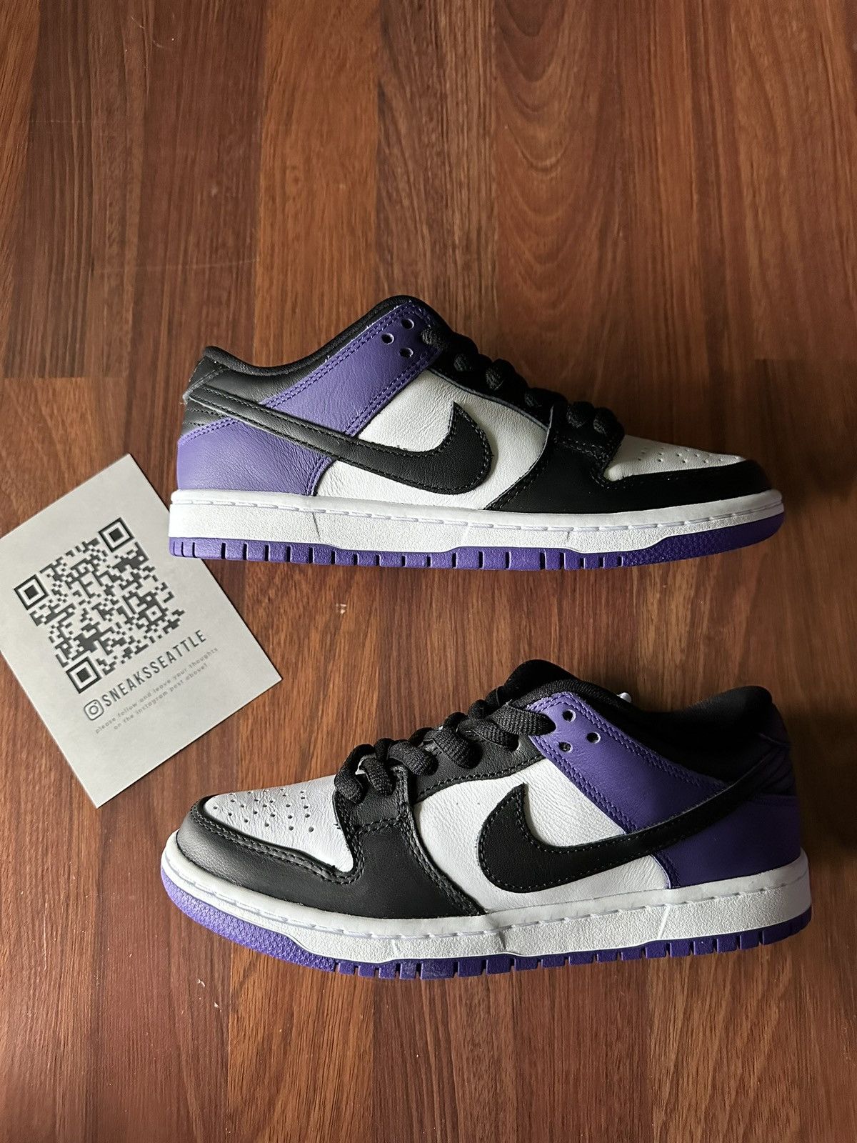 Nike Nike SB Dunk Low Court Purple Size 6.5M/8W BQ6817-500 Size US 6.5 / EU 39-40 - 1 Thumbnail