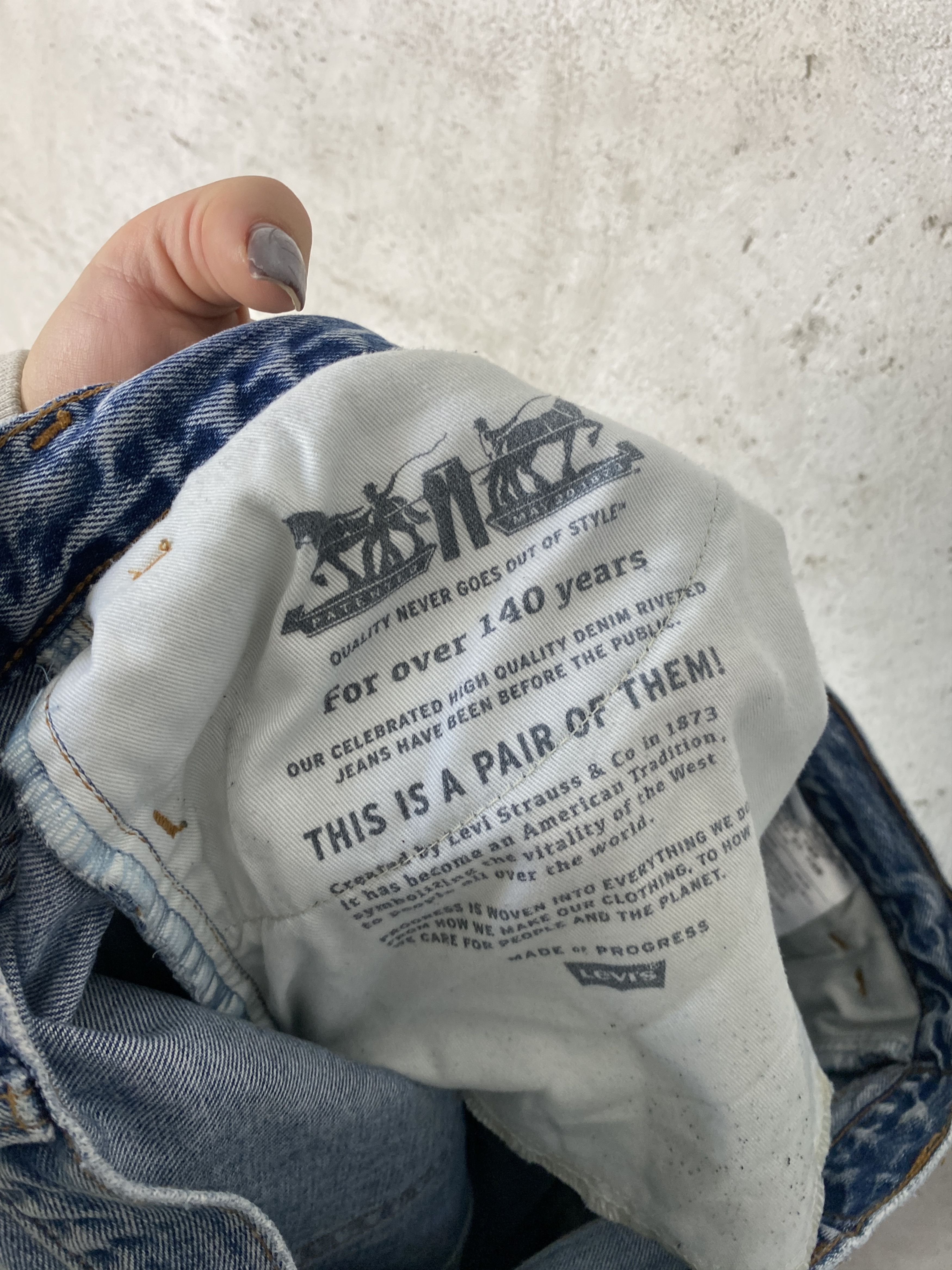 Levi's × Vintage Levi's 517 vintage denim jeans pants orange tab Size US 36 / EU 52 - 5 Thumbnail