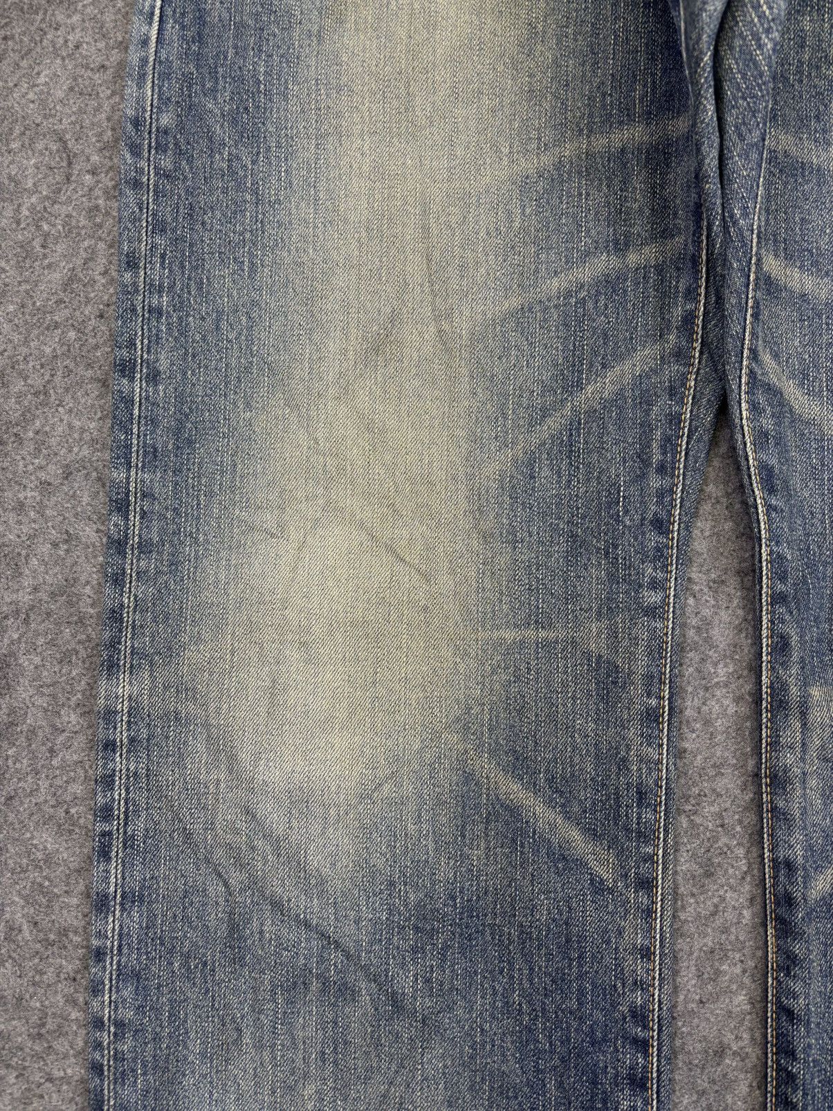 Edwin 💥Wide💥Sick Edwin 451 Mud Wash Raw Fades Denim F954 Size US 35 - 6 Thumbnail