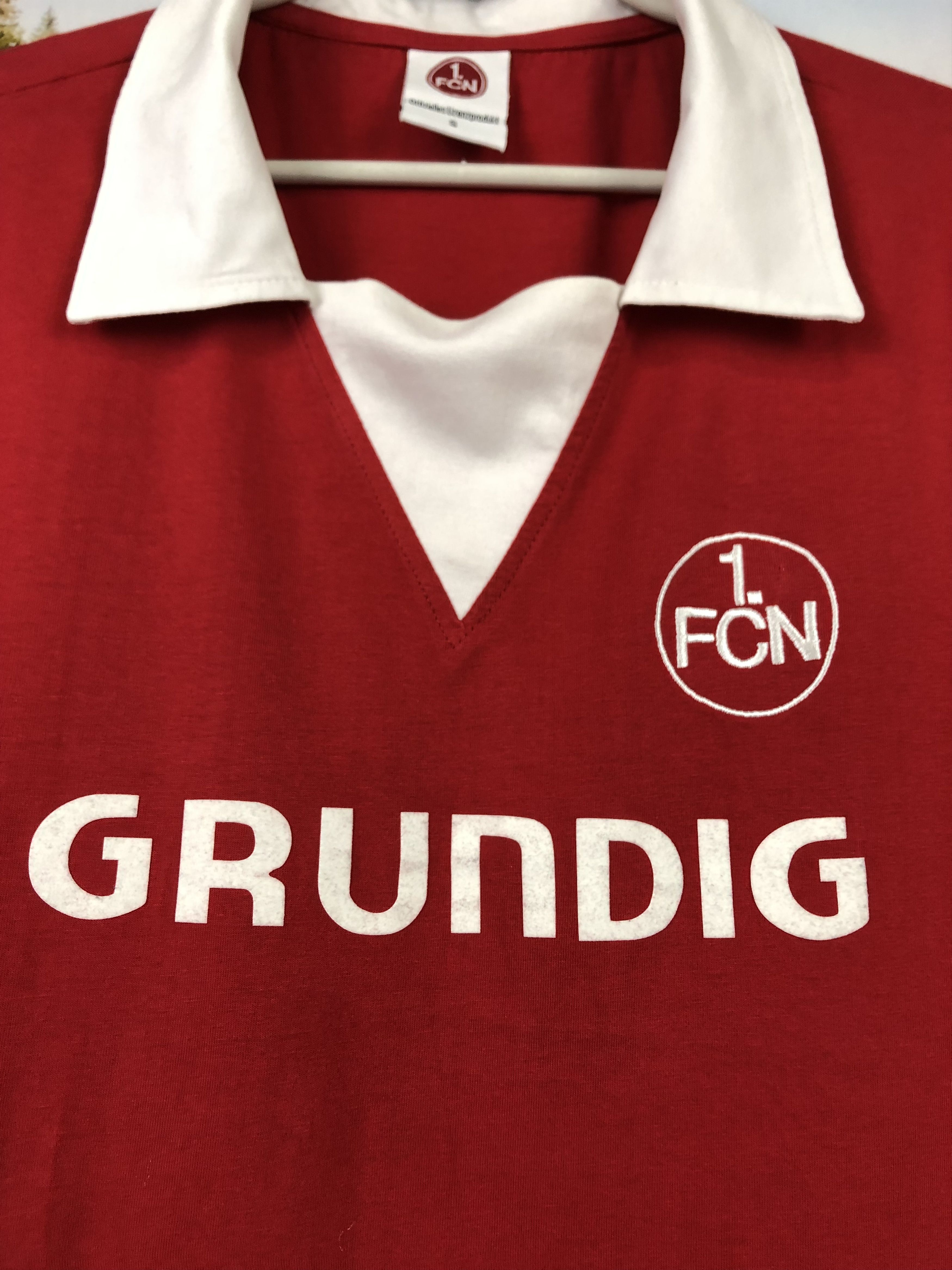 Vintage Nurnberg Home football shirt 1978 Retro Soccer Jersey Rare Size US S / EU 44-46 / 1 - 5 Thumbnail