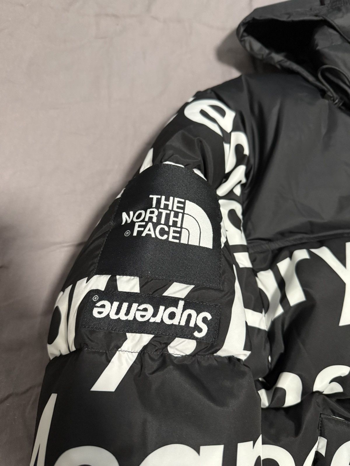 Supreme × The North Face Supreme tnf north face black bamn by any means nuptse jacket Size US M / EU 48-50 / 2 - 3 Thumbnail
