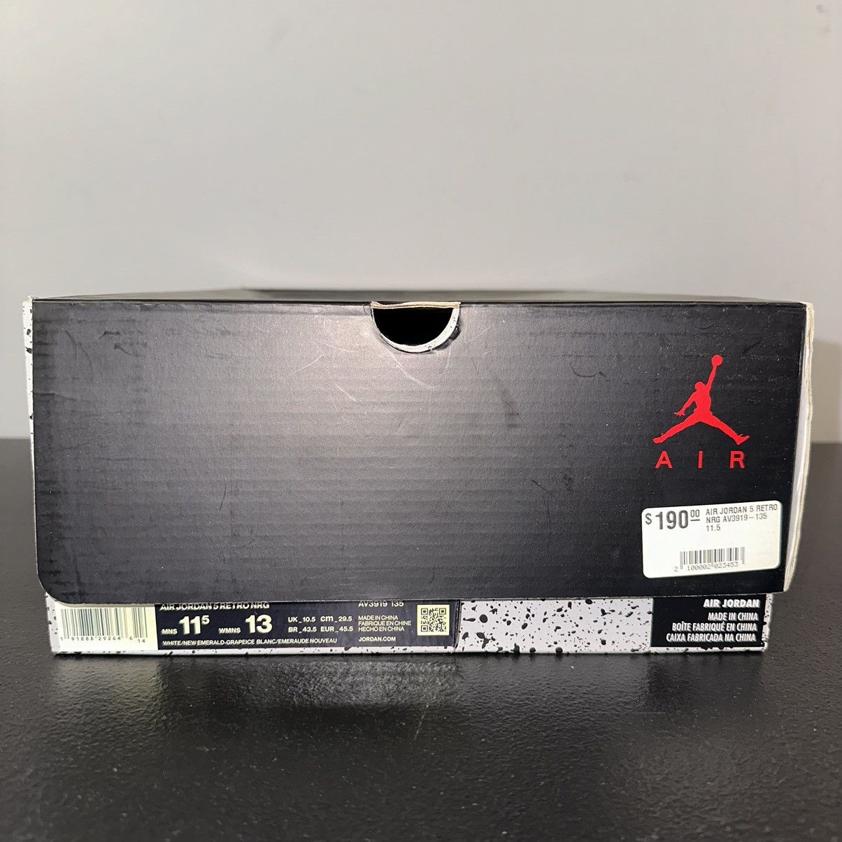 Jordan Brand Size 11.5 - Air Jordan 5 Grape Retro NRG Fresh Prince New Size US 11.5 / EU 44-45 - 7 Thumbnail