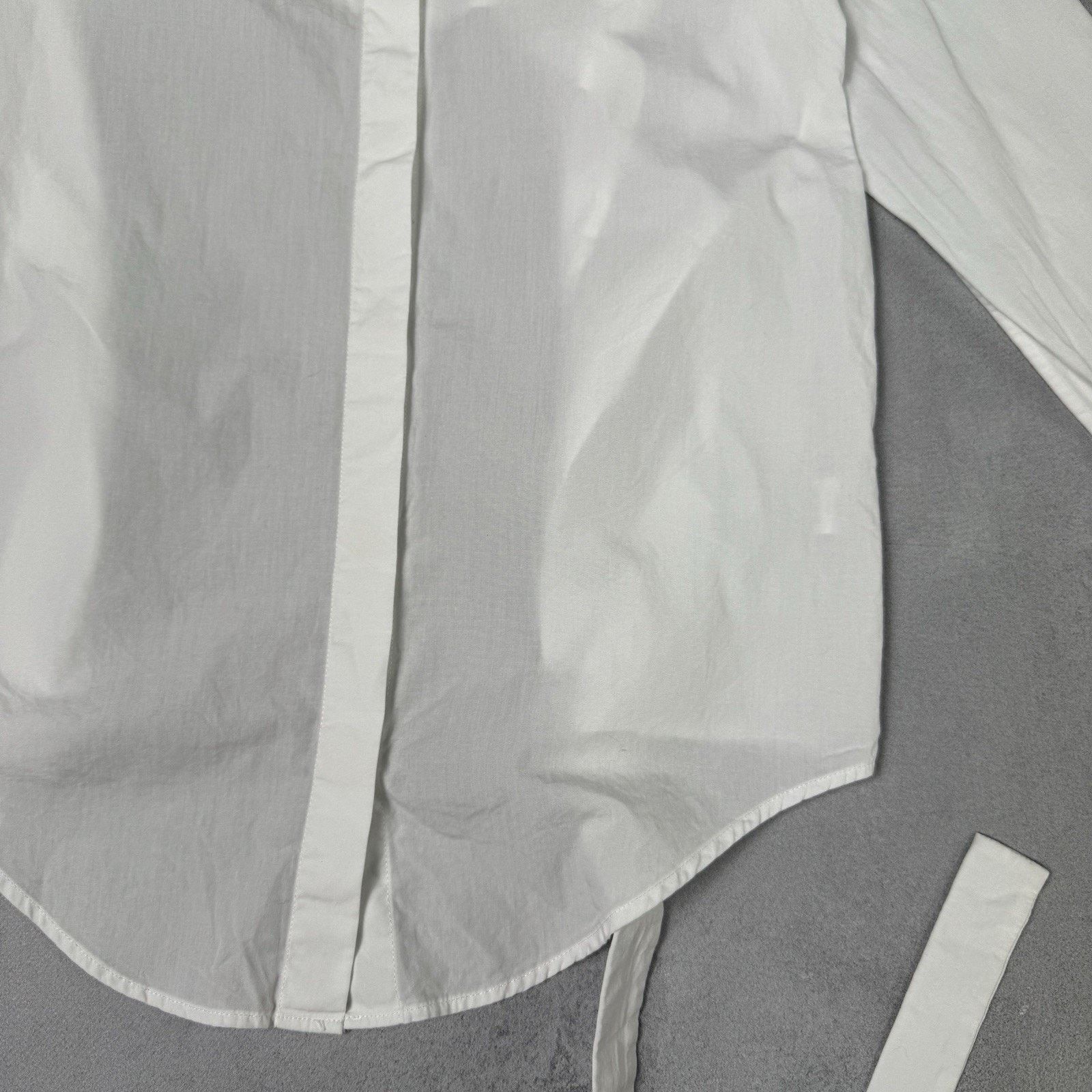 Vintage Tome White Women Shirt Button Up Open Back Size 2 Size XS / US 0-2 / IT 36-38 - 11 Thumbnail