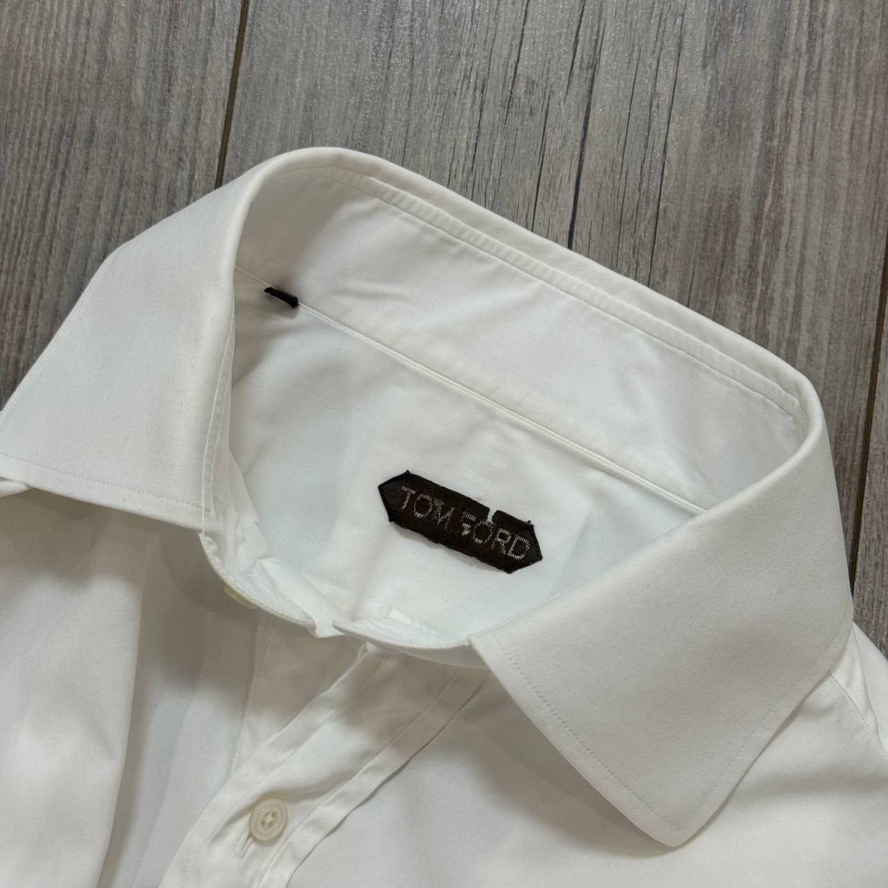 Tom Ford Vintage Tom Ford White Shirt Size US XL / EU 56 / 4 - 5 Thumbnail