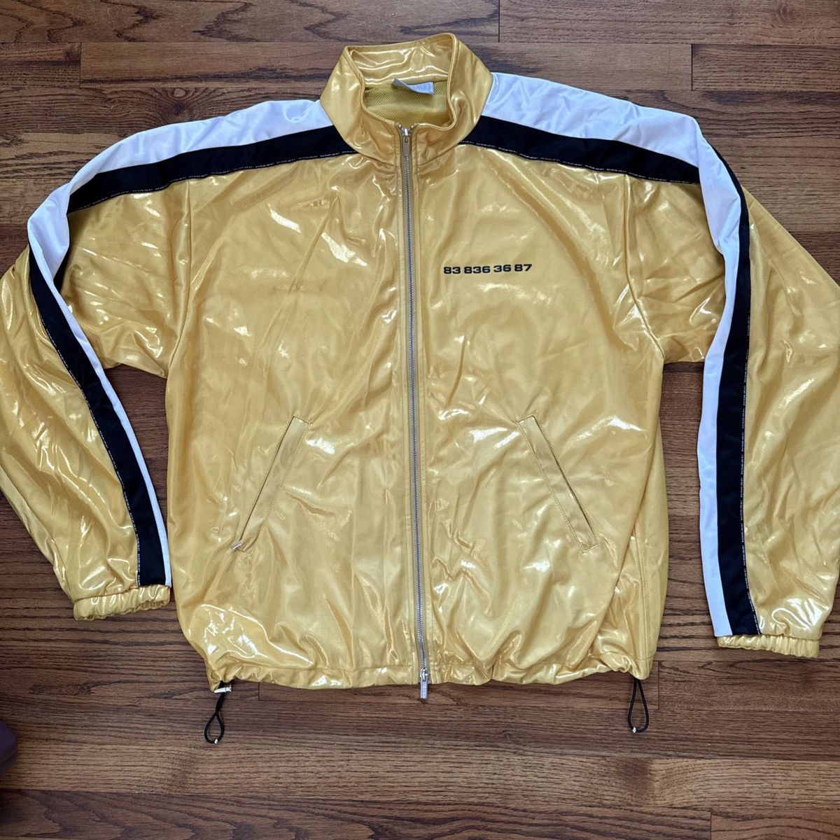 VTMNTS VTMNTS Men's Oversized Tracksuit Jacket In Gold Size US L / EU 52-54 / 3 - 1 Thumbnail