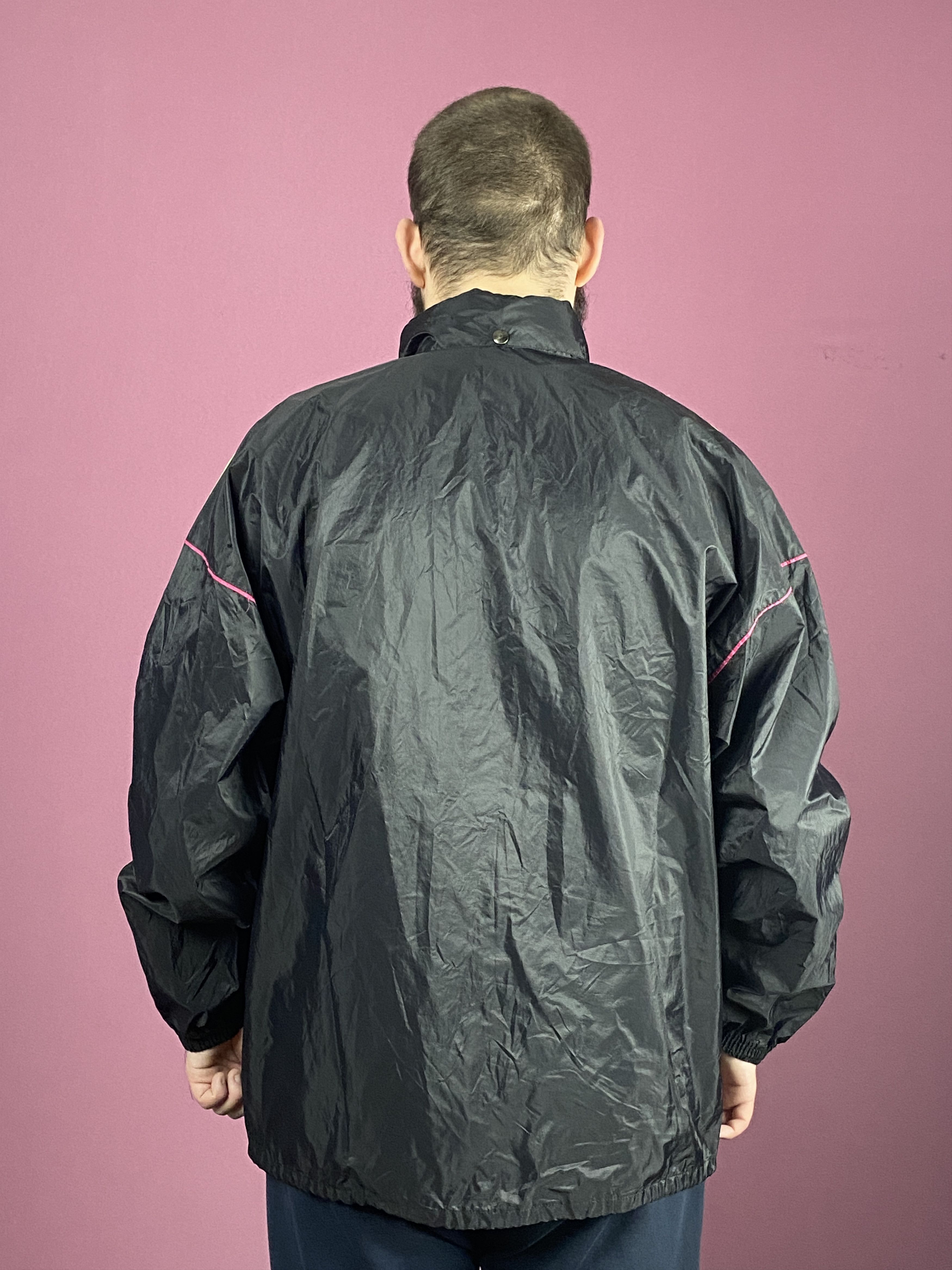 Adidas × Vintage 80s Adidas Vintage Men's Rain Jacket - L Light Windbreaker Size US L / EU 52-54 / 3 - 3 Thumbnail