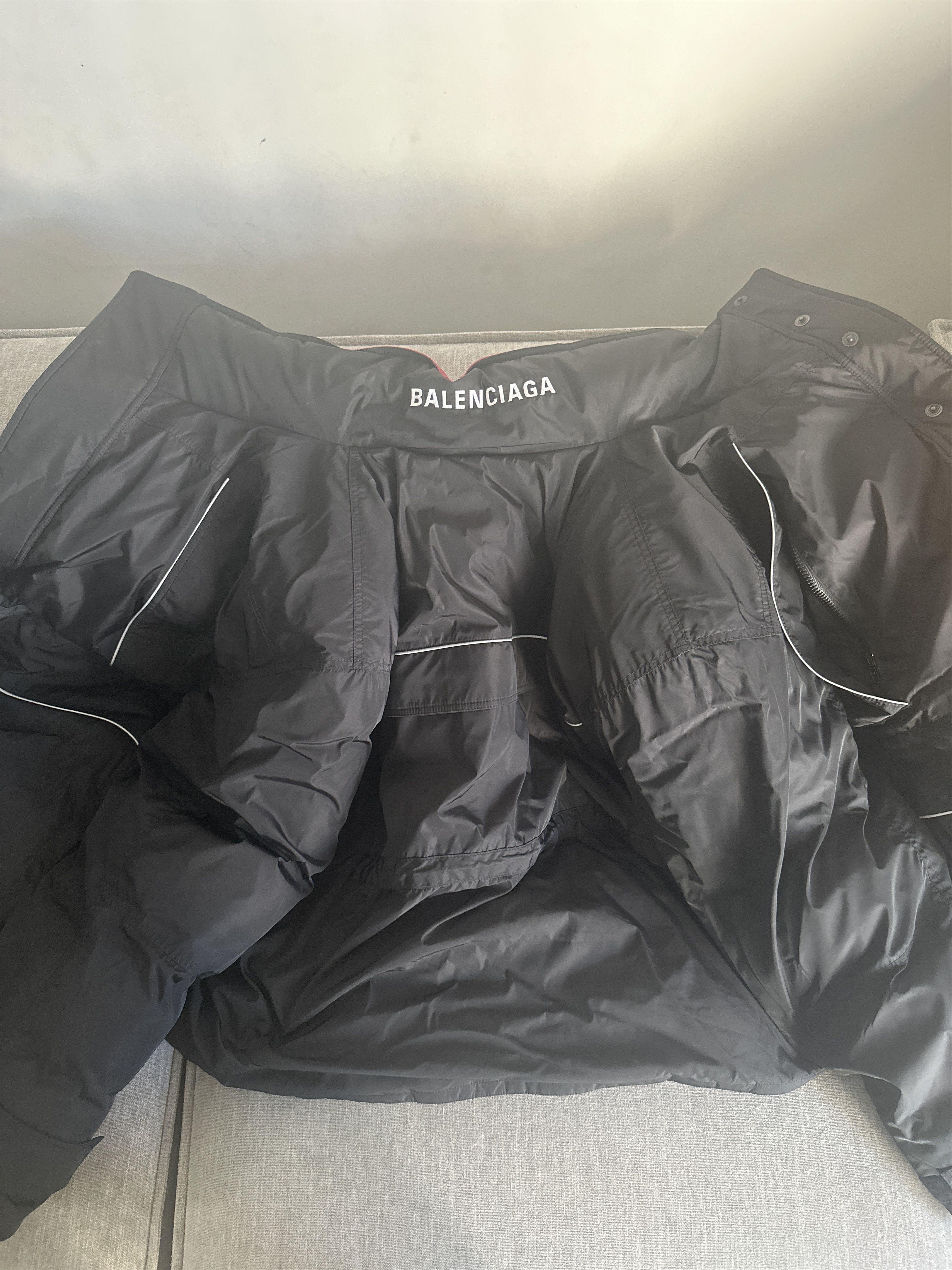 Balenciaga Parka Mat Nylon Black Size US S / EU 44-46 / 1 - 1 Thumbnail
