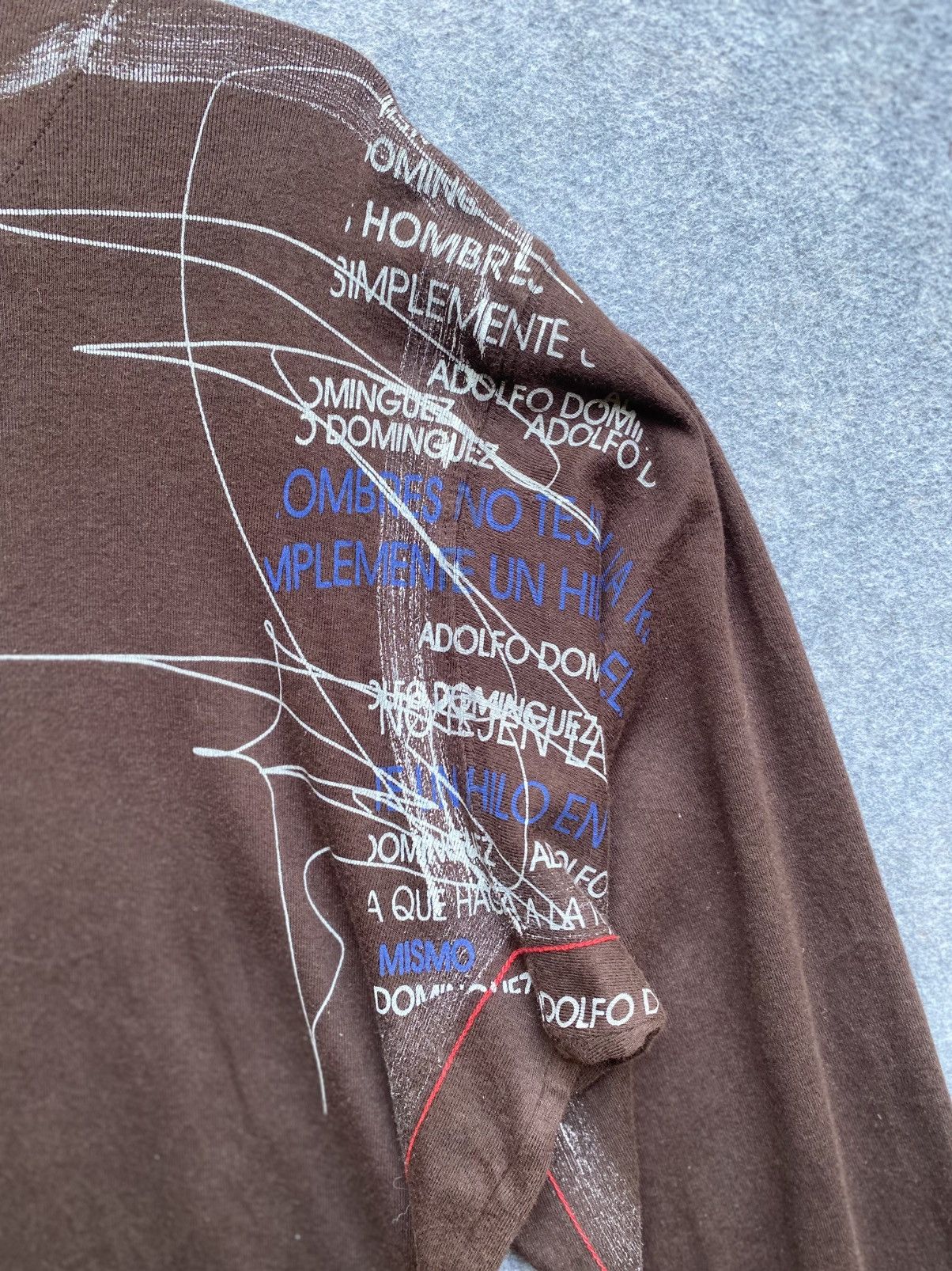 Adolfo Dominguez × Japanese Brand Adolfo dominguez crewneck long sleeve tee Size US M / EU 48-50 / 2 - 8 Thumbnail