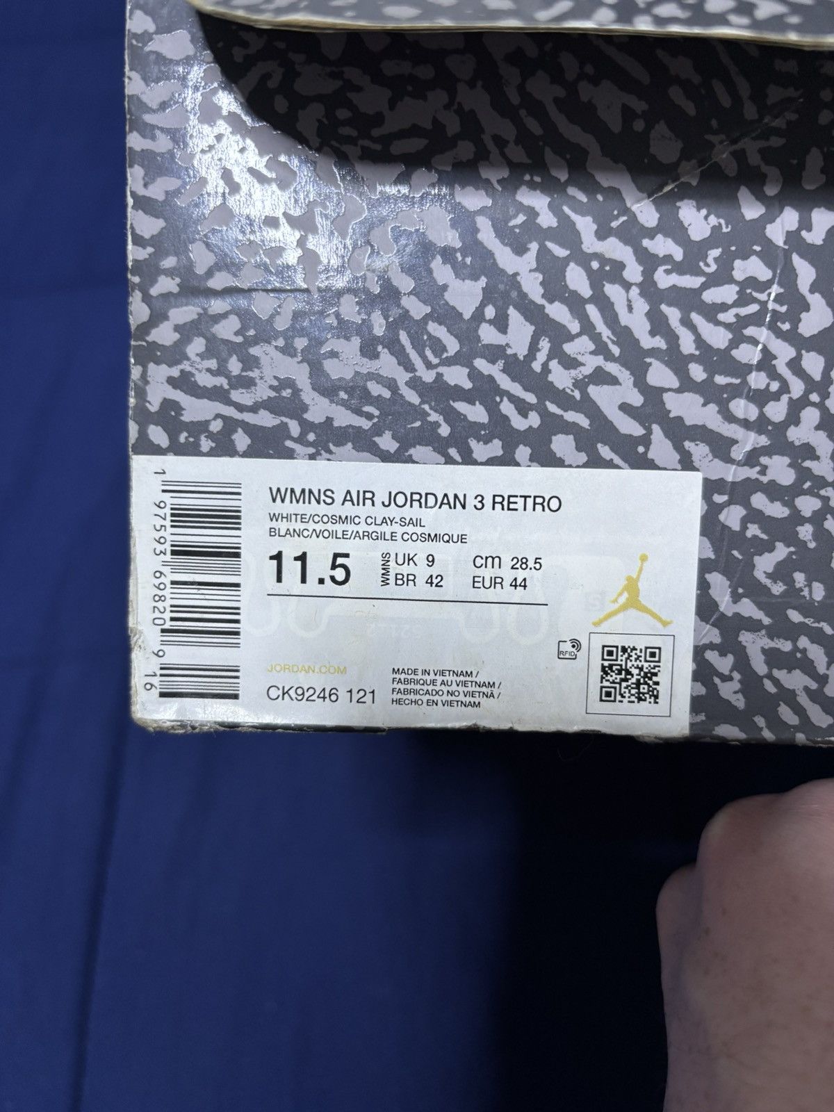 Jordan Brand Jordan 3 Retro Georgia Peach 2024 Size 10M/11.5W Size US 10 / EU 43 - 8 Thumbnail