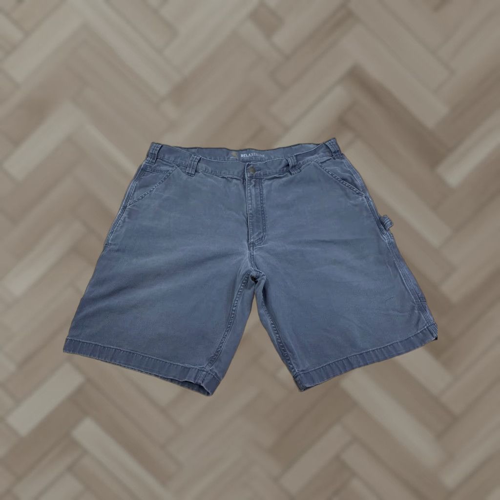 Carhartt VINTAGE Carhartt Rugged Flex Relax Fit Canvas Utility Shorts Mens 40 Gray 10782 Size US 40 / EU 56 - 1 Thumbnail