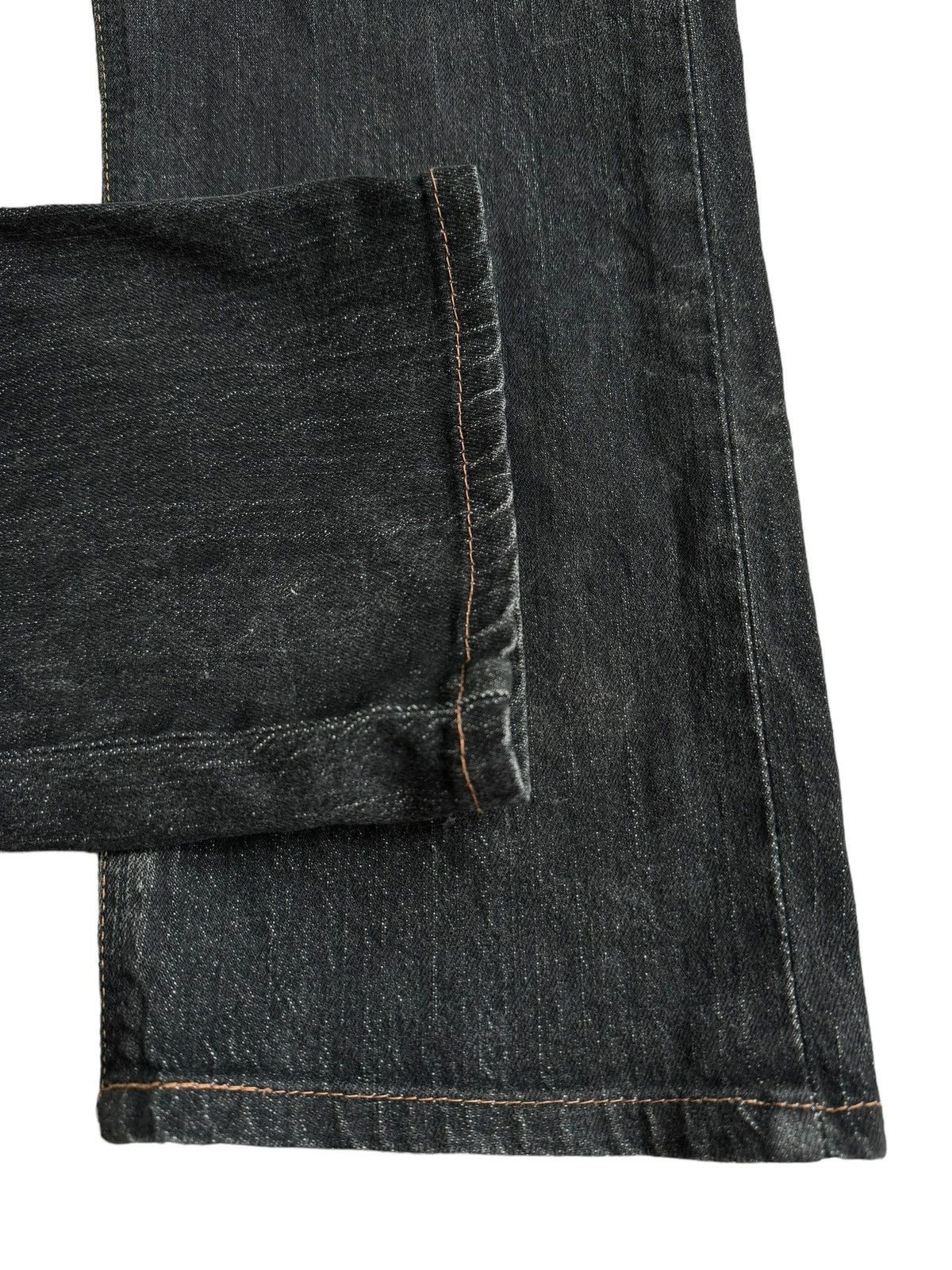 Edwin Vintage EDWIN XV Exclusive Black Denim Jeans Size US 35 - 12 Thumbnail