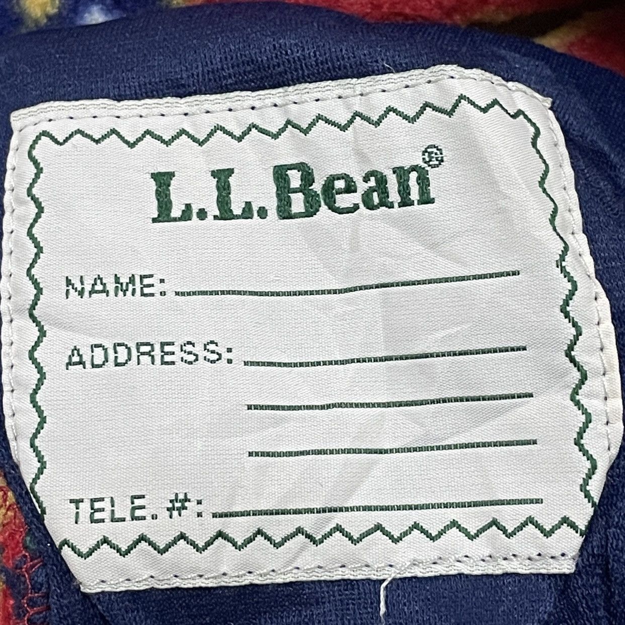 L.L. Bean Very Rare Vintage Brand LL Bean Navajo Fleece Jacket 1980s Size US L / EU 52-54 / 3 - 12 Thumbnail