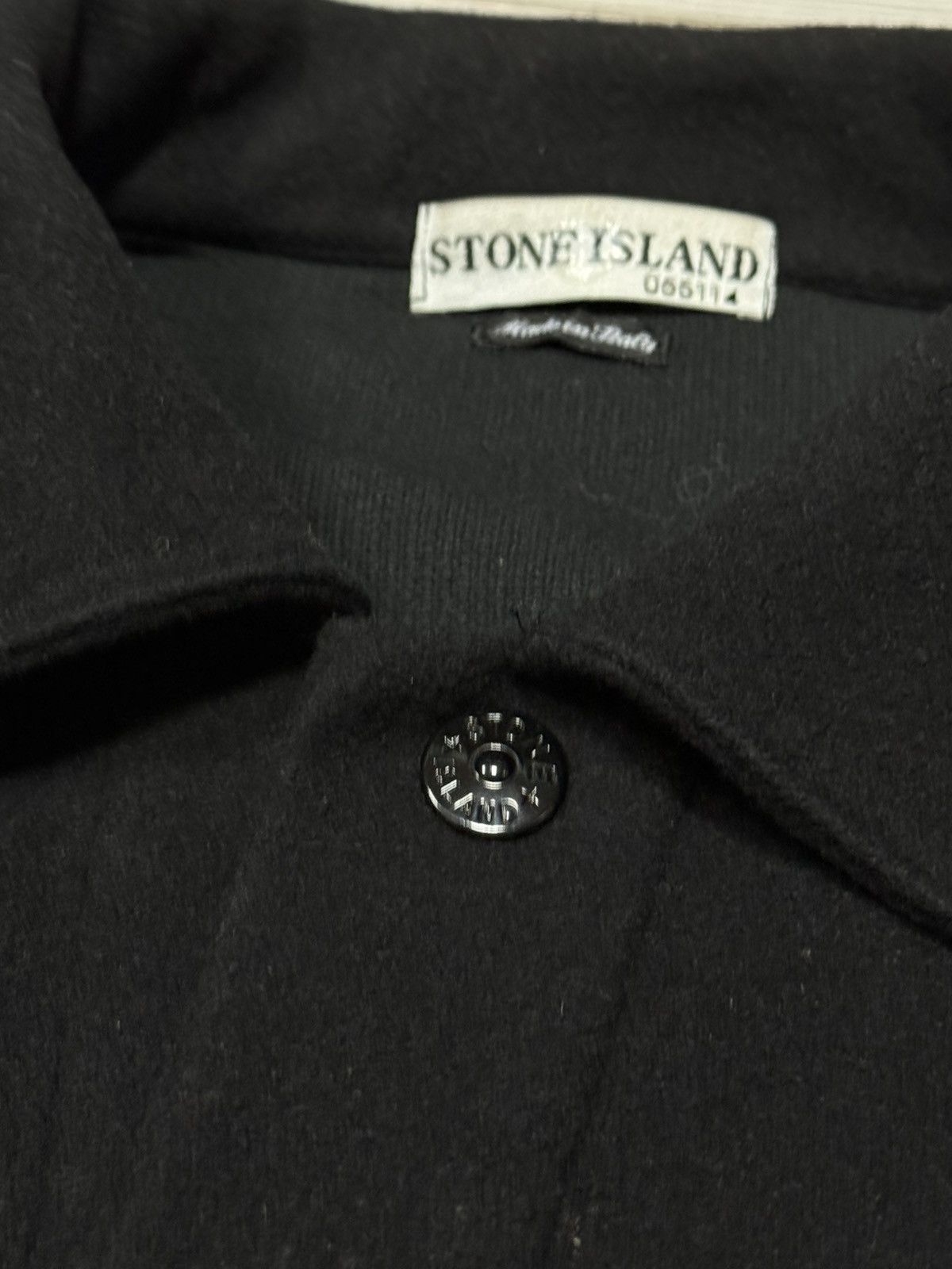 Stone Island Stone Island 00 vintage wool overshot buttons pocket jacket Size US XL / EU 56 / 4 - 4 Thumbnail