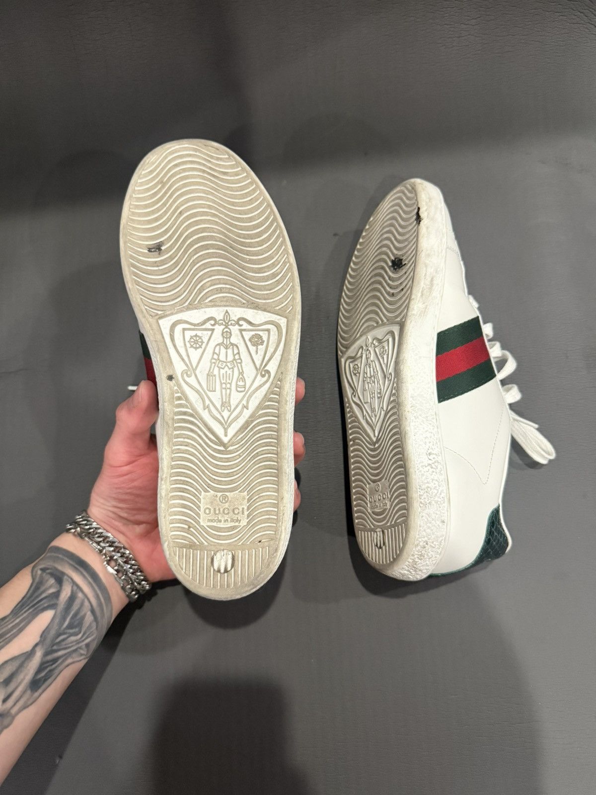 Gucci Gucci ace embroidered bee Size US 8 / IT 38 - 8 Thumbnail