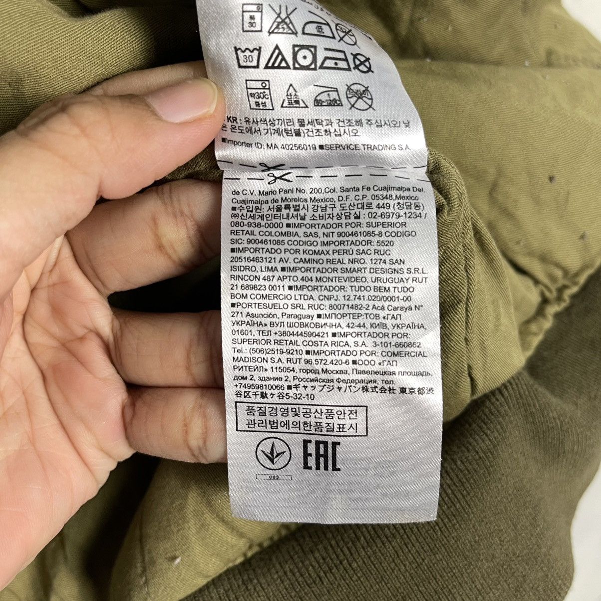 Gap GAP Army Stlye Bomber Jacket Size L Size US L / EU 52-54 / 3 - 20 Thumbnail