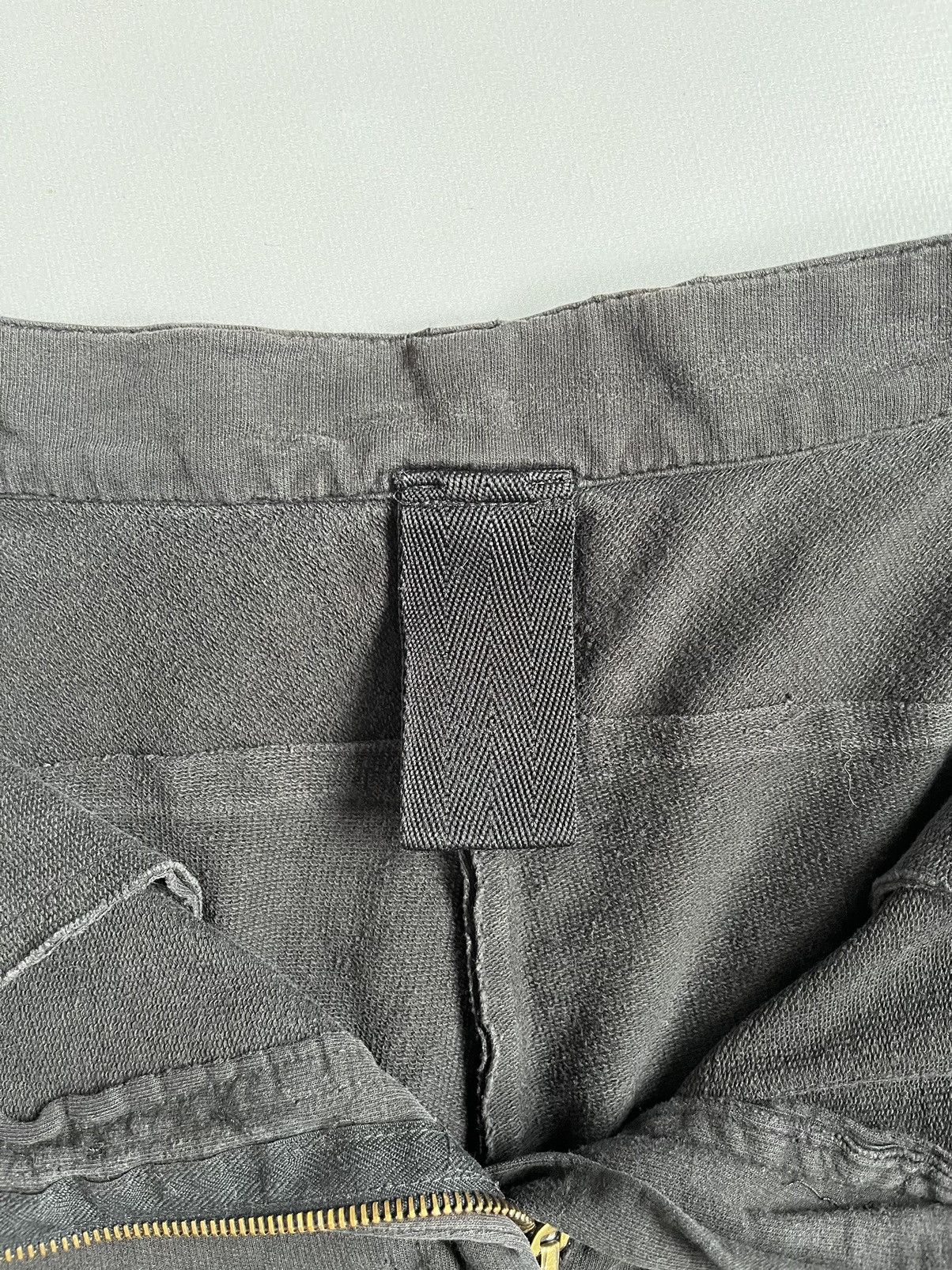 Black Label × Rundholz × Yohji Yamamoto RUNDHOLZ Black Label Unisex Distressed Wide Leg Trousers Size 36" / US 14 / IT 50 - 8 Thumbnail