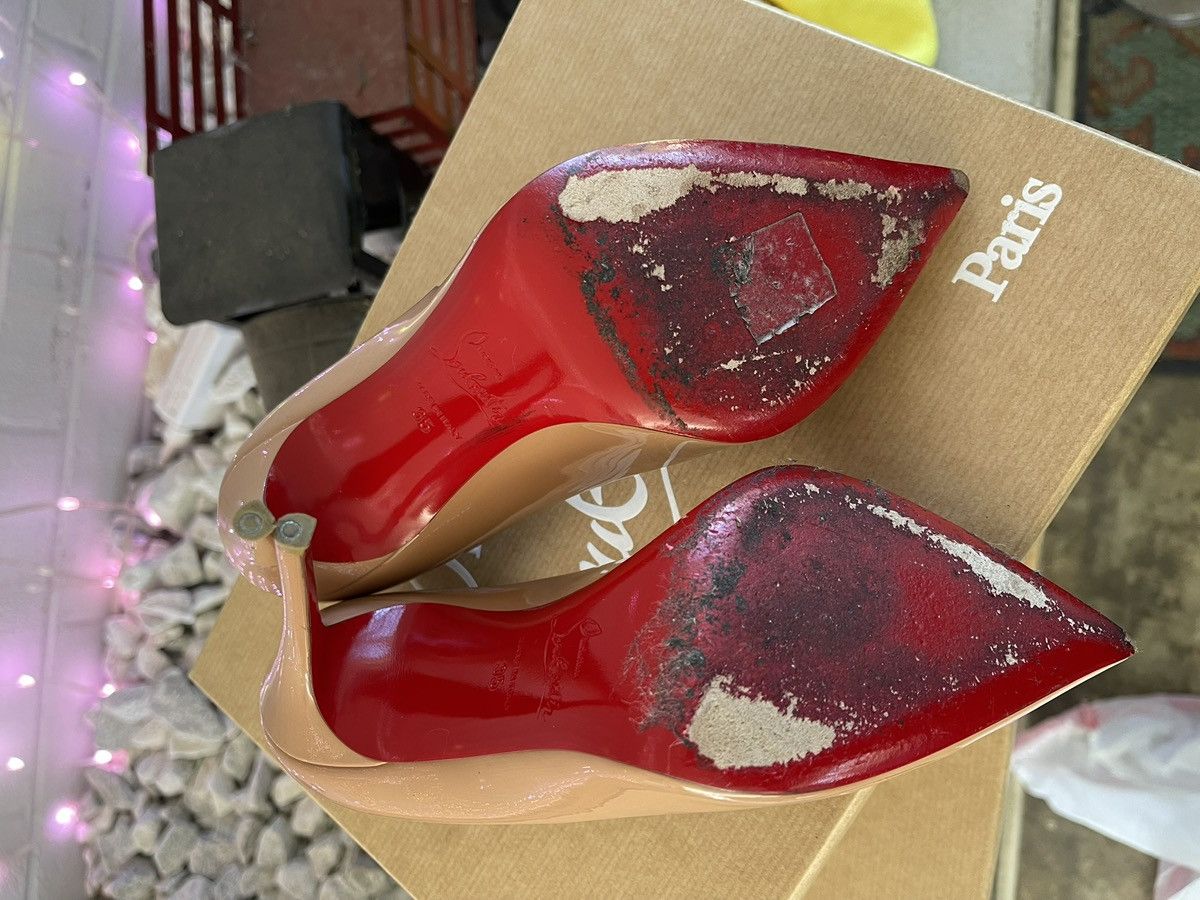 Christian Louboutin Christian Louboutin Pigalle Follies 100mm Pump Size US 5 / IT 35 - 4 Thumbnail