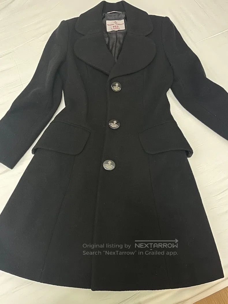 Vivienne Westwood Black all wool coat