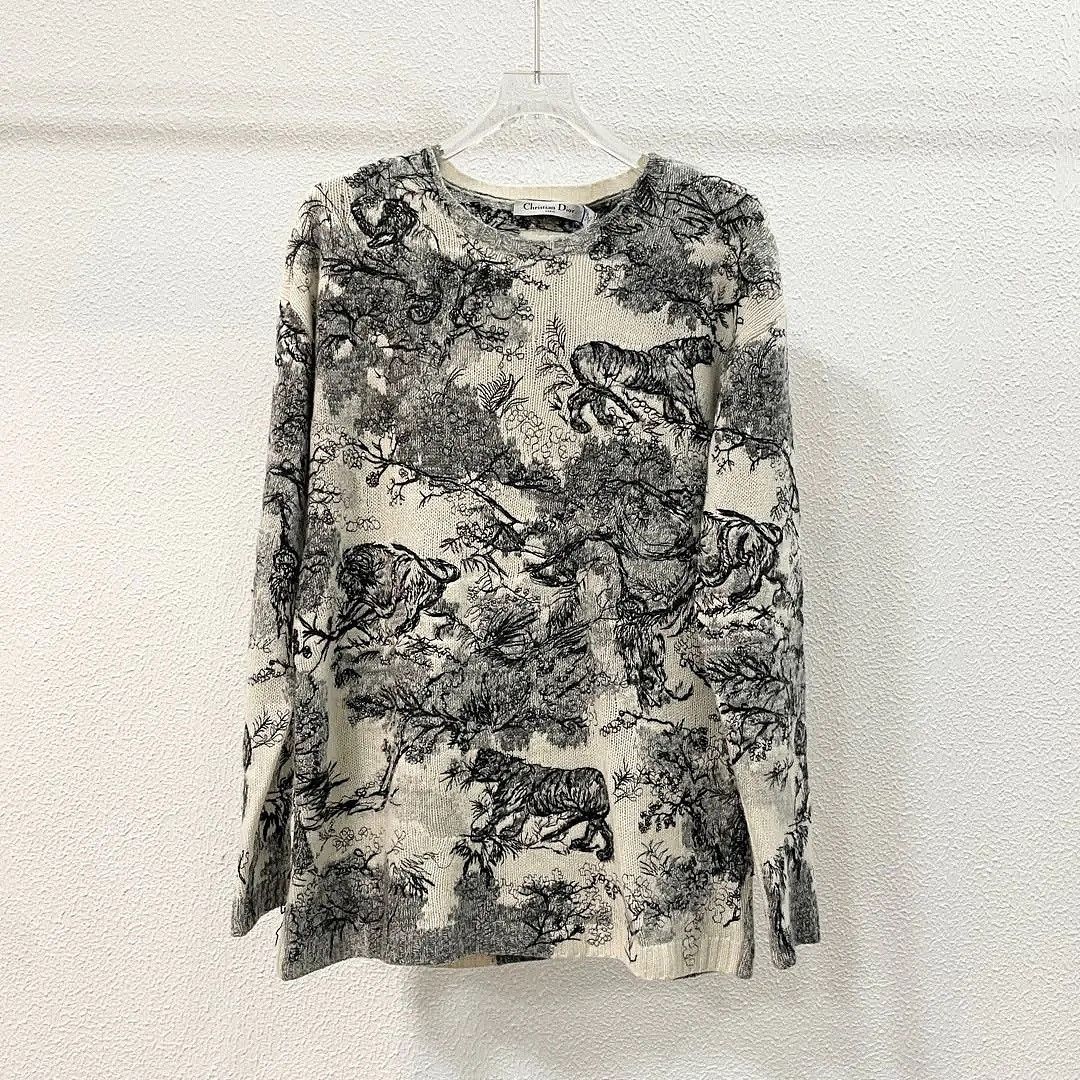Dior Dior Animal Print Sweater Size 34 Size XS / US 0-2 / IT 36-38 - 1 Thumbnail