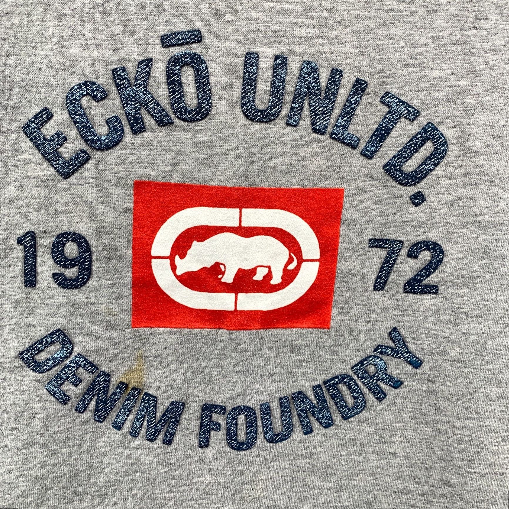 Ecko Unltd. Vintage Ecko Unltd. T-Shirt Gray Rhino Logo Short Sleeve Adult 2XL Hip Hop Clothing Size US XXL / EU 58 / 5 - 6 Thumbnail