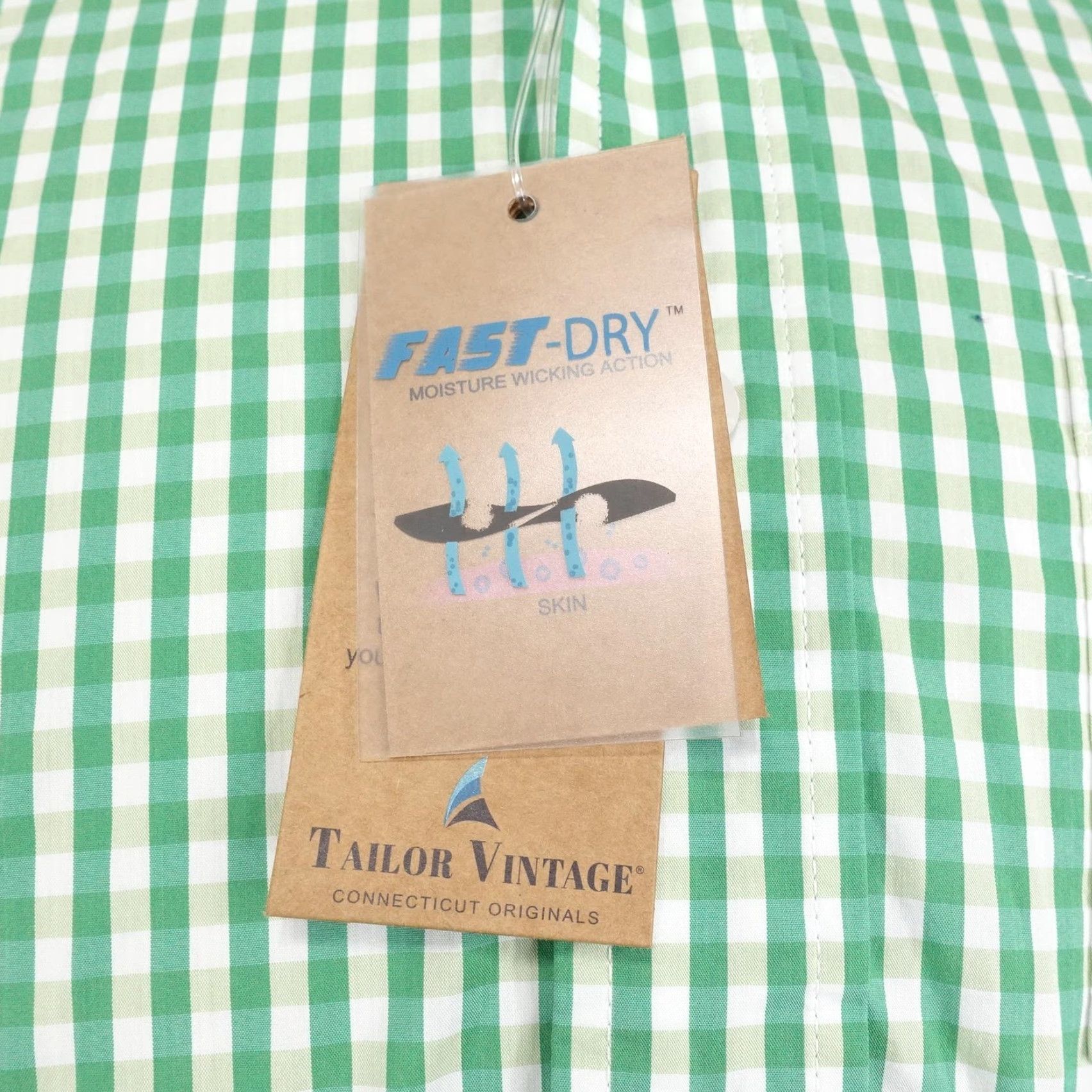 Vintage VINTAGE Tailor Vintage LuxePerformance Button-Down Shirt Mens M Green Check Long Sleeve Casual Business Size US M / EU 48-50 / 2 - 3 Thumbnail