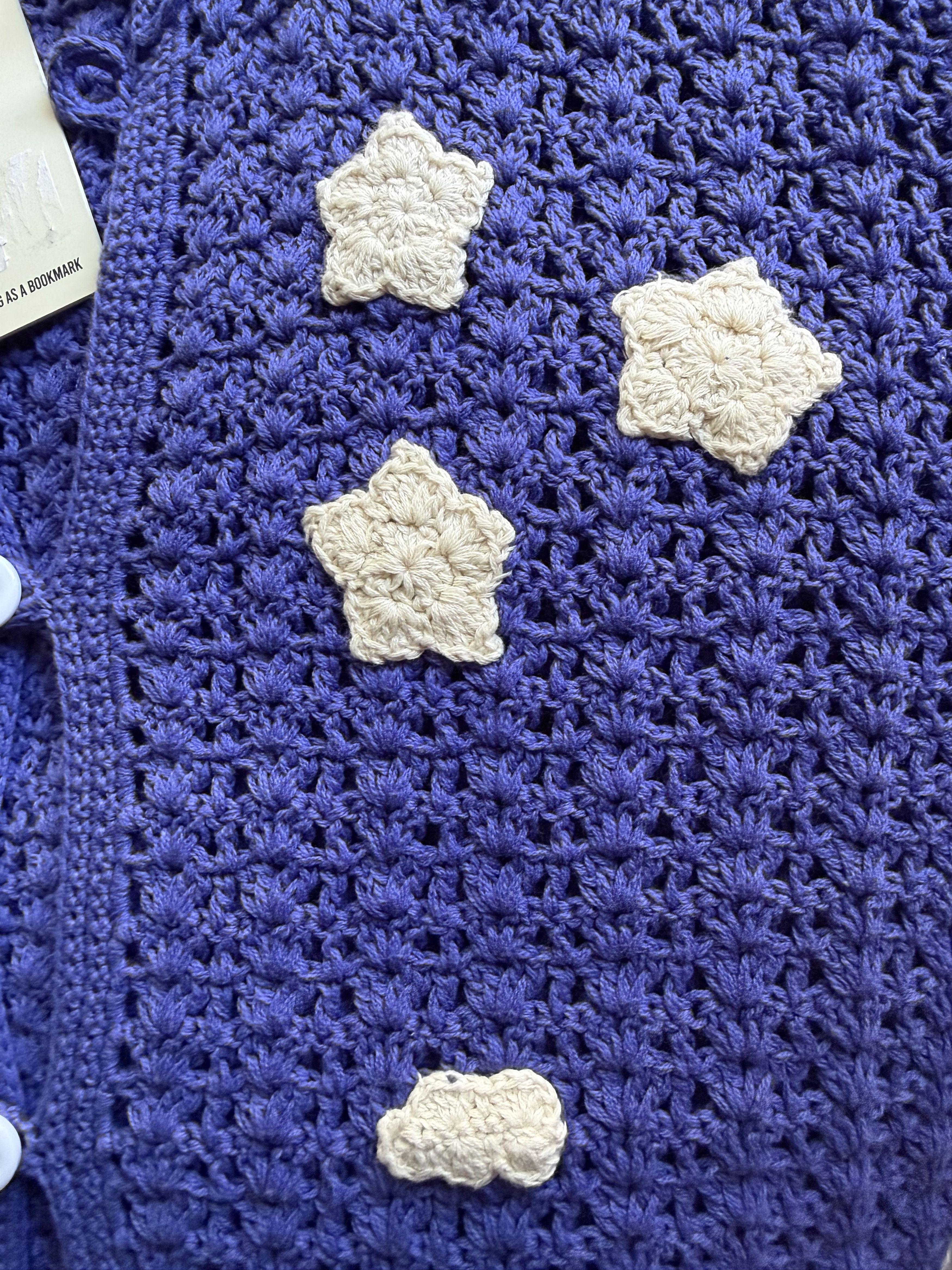 KidSuper Crochet Longleeve [Purple] Size US L / EU 52-54 / 3 - 6 Thumbnail