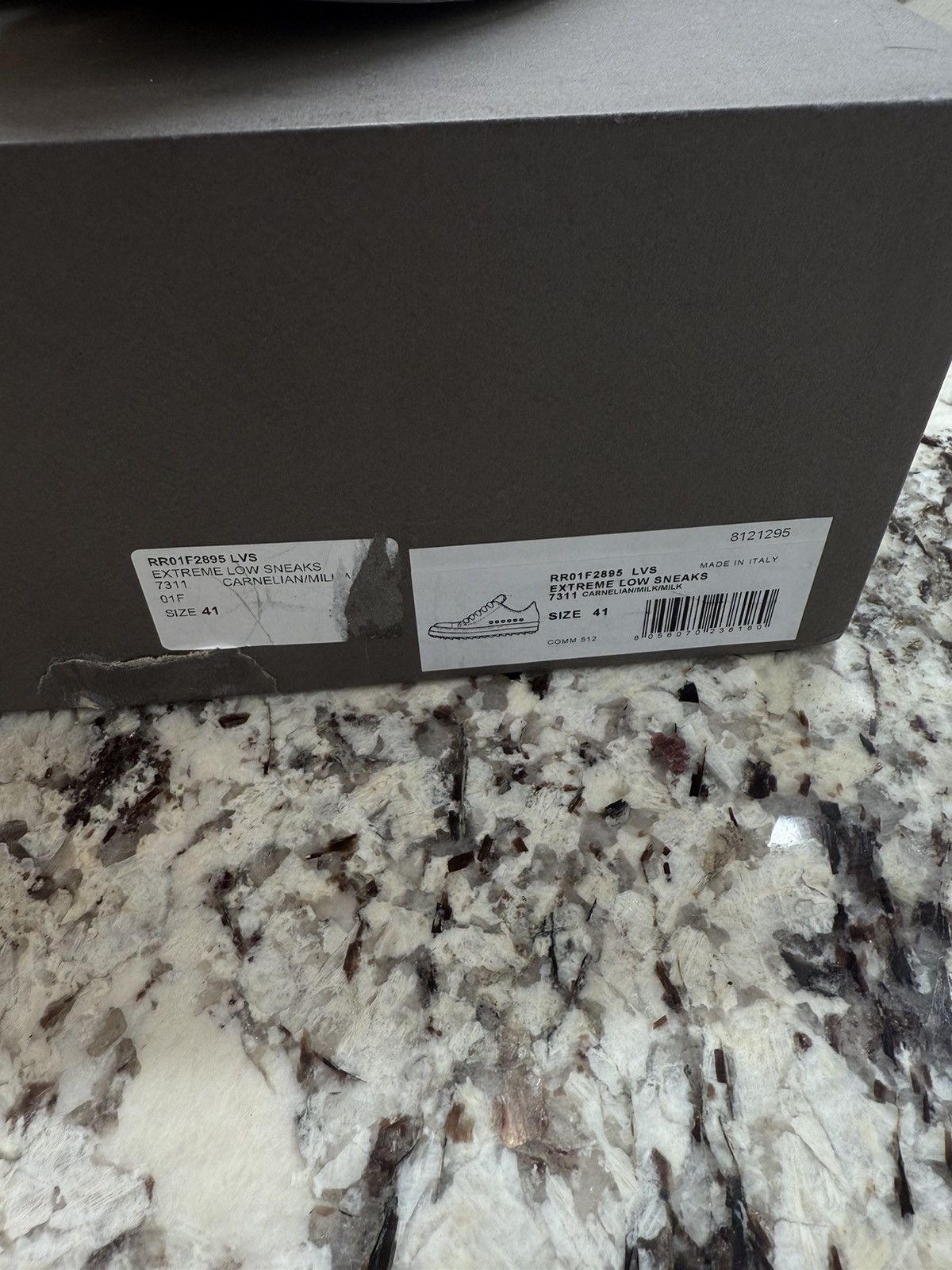 Rick Owens Rick Owens Extreme Lo Red Suede Trainers Size 41 Size US 8 / EU 41 - 11 Thumbnail