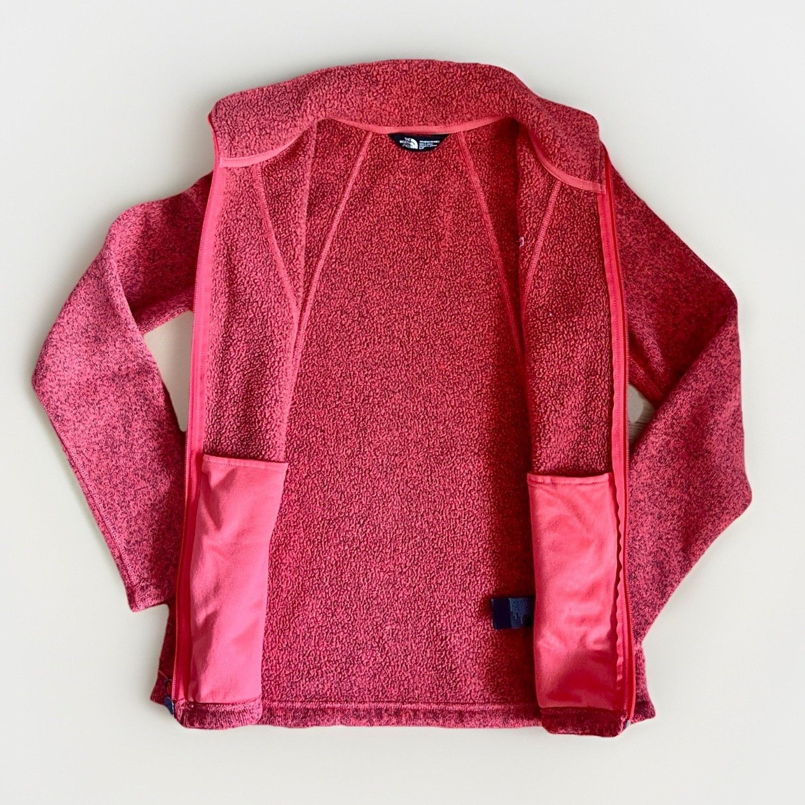 The North Face North Face Size S Maggy Sweater Fleece Jacket, Red Pink Size S / US 4 / IT 40 - 4 Thumbnail