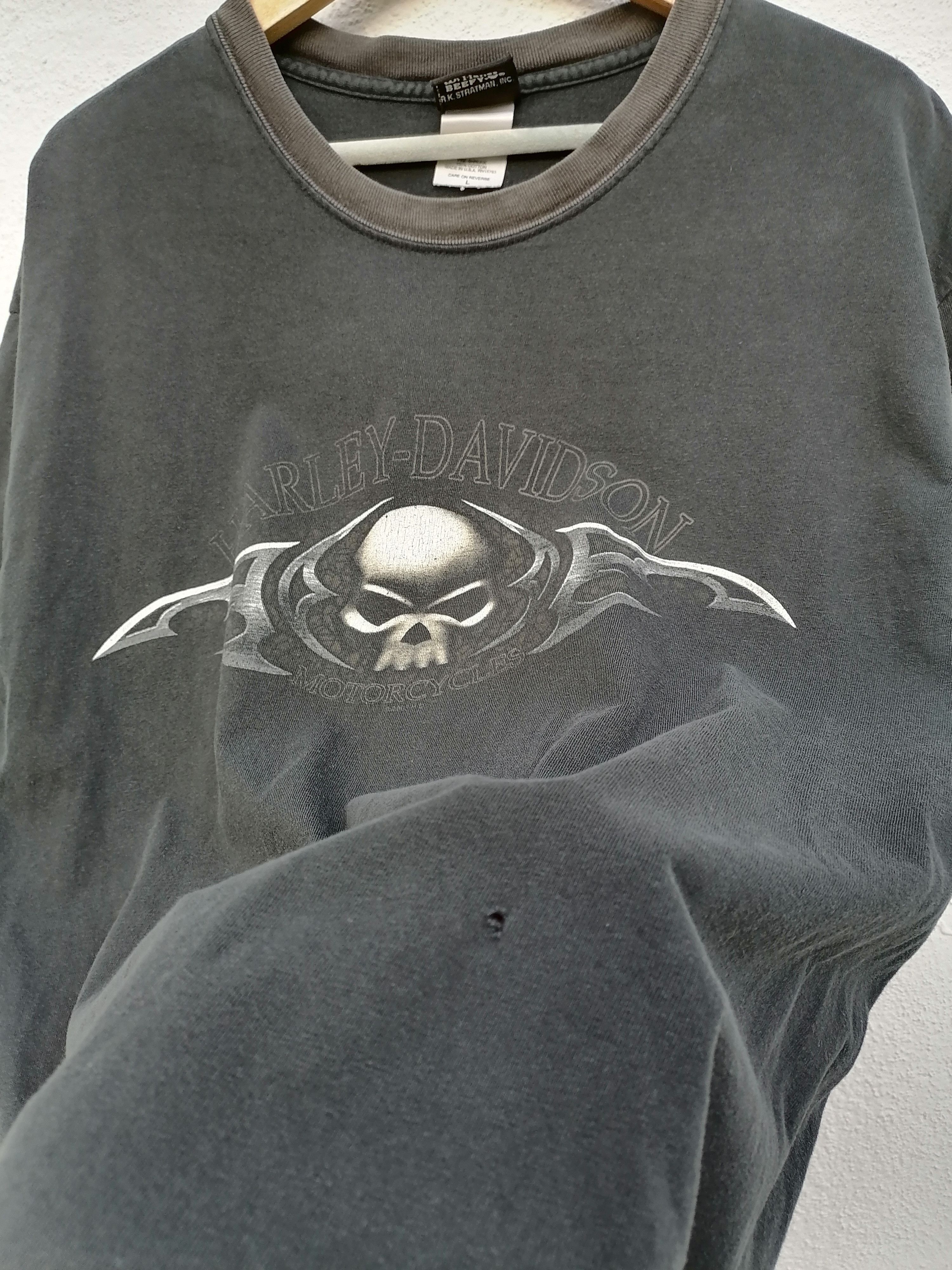 Harley Davidson × Vintage Vintage 90s Harley Davidson Barnett T-shirt Size US L / EU 52-54 / 3 - 10 Thumbnail