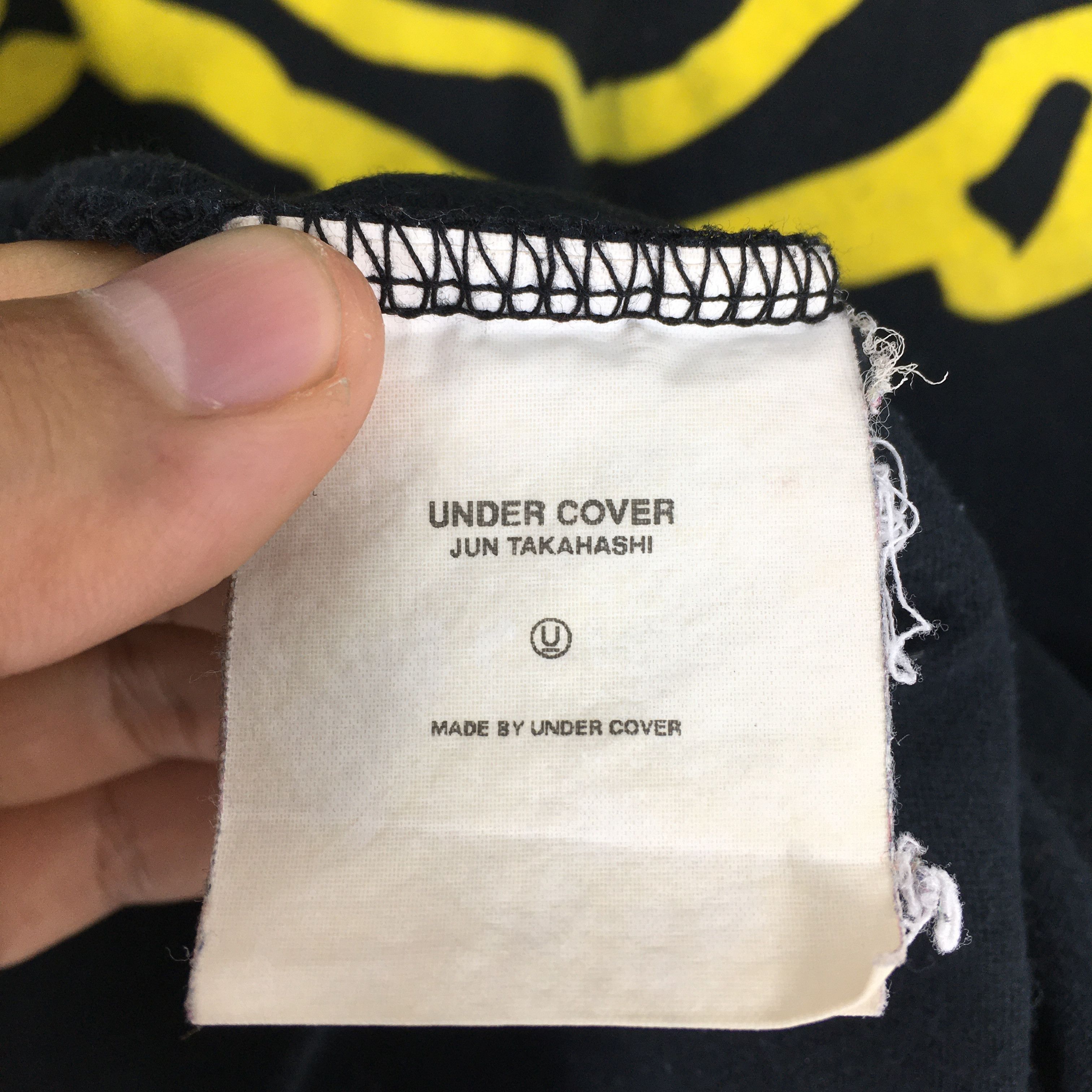 Jun Takahashi Undercover Smiley Bones Japan Black T shirt Medium Size US M / EU 48-50 / 2 - 4 Thumbnail