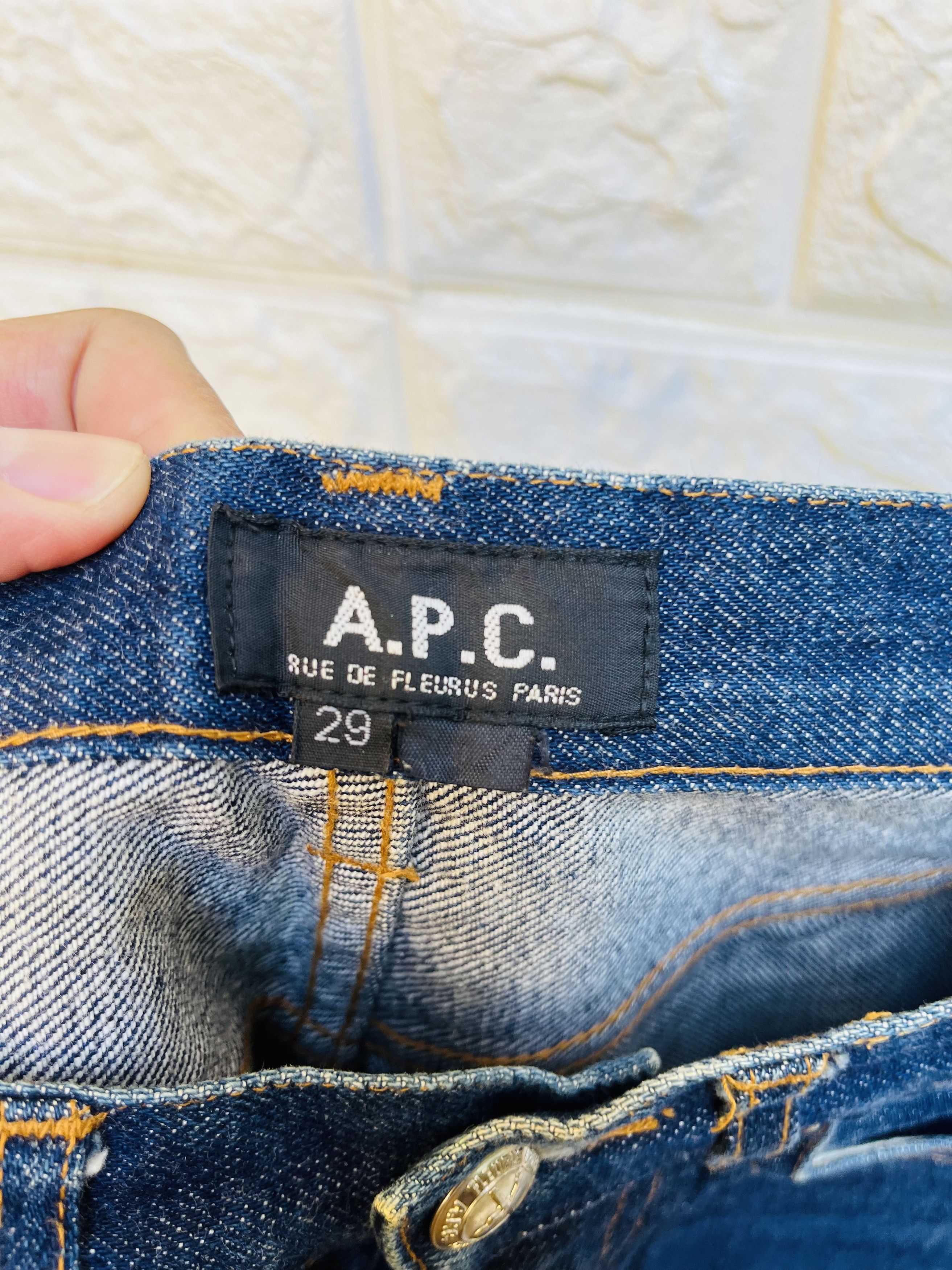 A.P.C. × Japanese Brand × Vintage Vintage A.P.C Japanese Designer Fashion Style Size US 28 / EU 44 - 8 Thumbnail