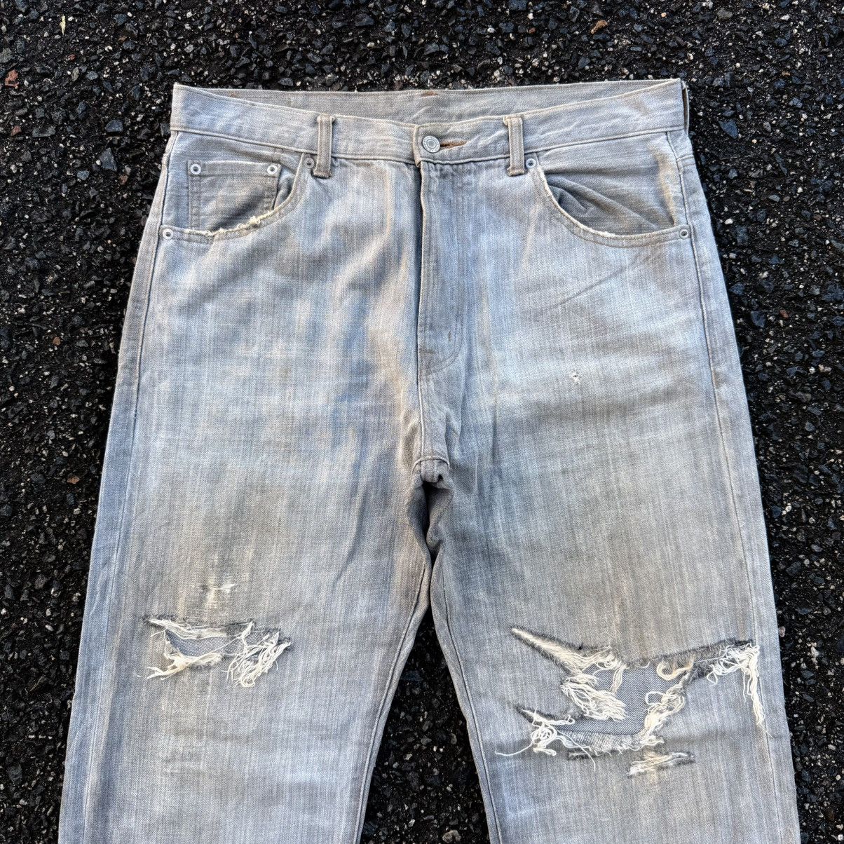 Japanese Brand × Jean × Vintage VINTAGE VILLAND STRAIGHT FADED RIPPEP JEAN DENIM PANTS Size US 36 / EU 52 - 2 Thumbnail