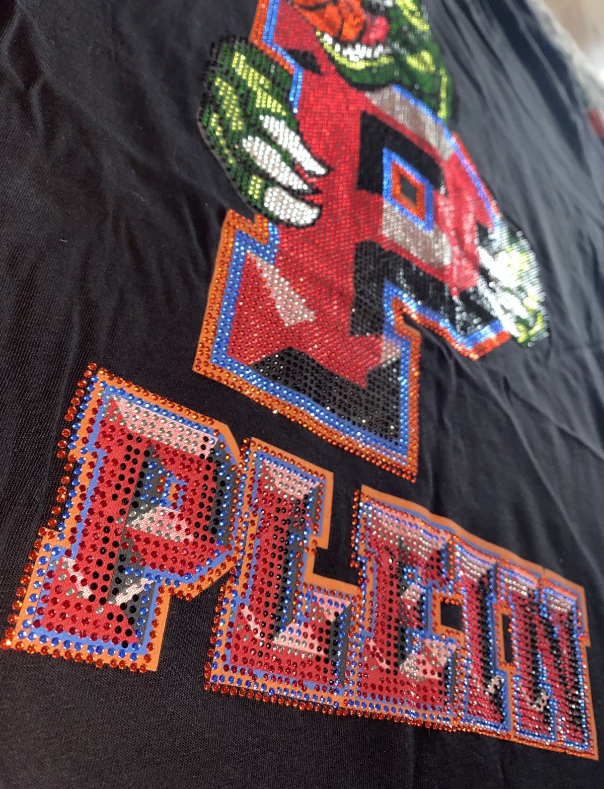 Philipp Plein Philipp Plein Originals All Star Rhinestone T-Shirt – Size L Size US L / EU 52-54 / 3 - 2 Thumbnail