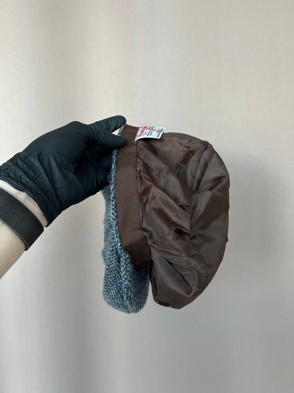 Harris Tweed Harris Tweed Hand Woven Flat Hat Size Small Size ONE SIZE - 8 Thumbnail