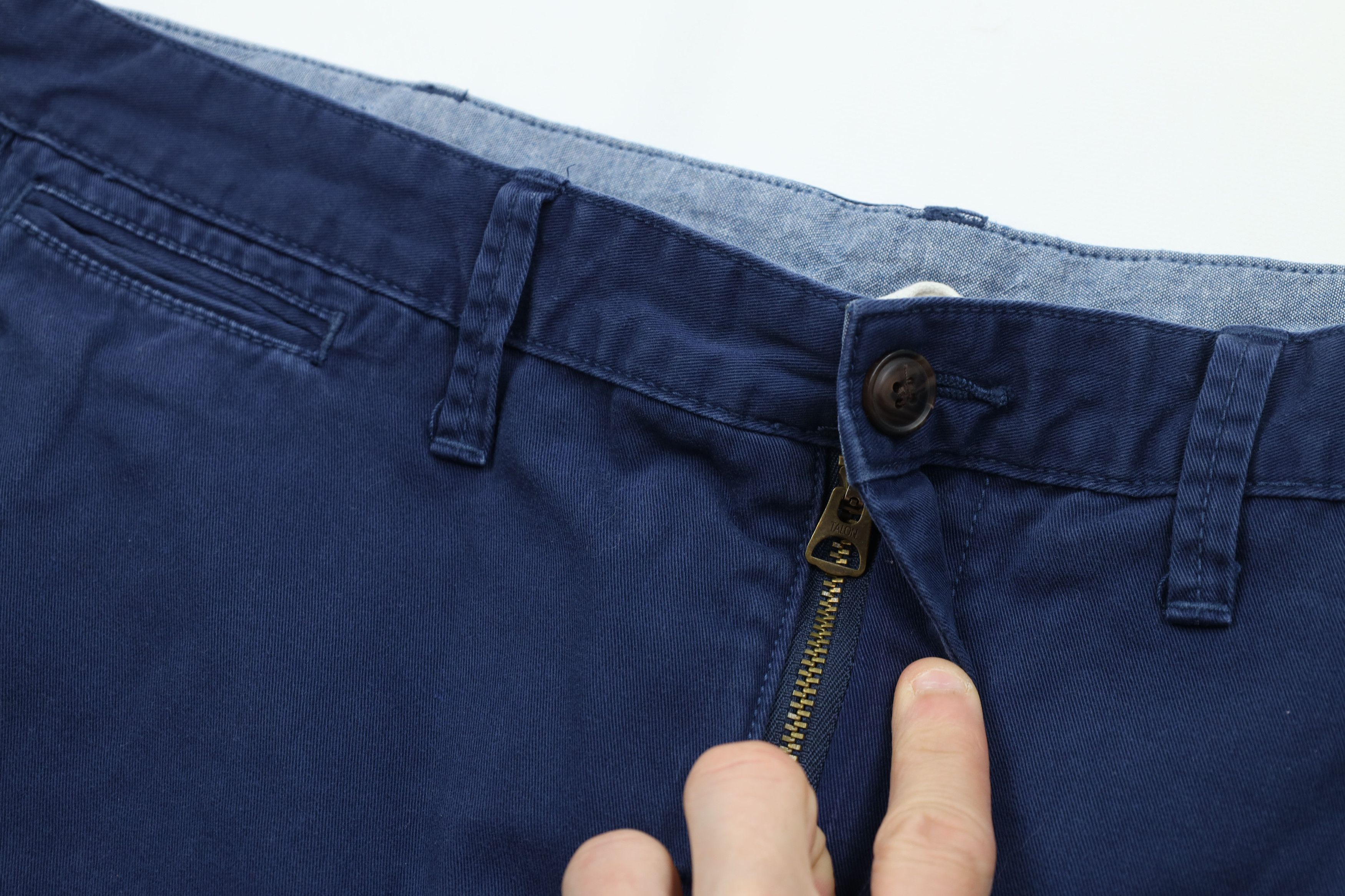 Ralph Lauren Vintage Ralph Lauren Fit Chino Shorts Navy Blue Cotton Size US 40 / EU 56 - 5 Thumbnail