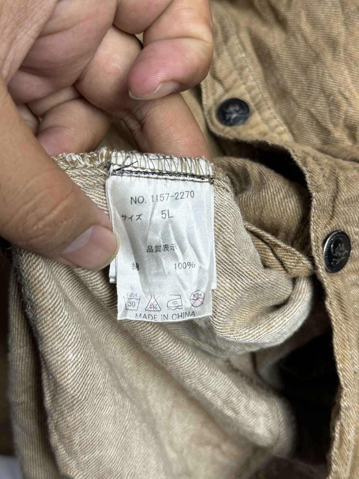 Hysteric Glamour × If Six Was Nine × Japanese Brand The Rockstars Shirt Button Intheattic Big Size Size US XL / EU 56 / 4 - 9 Thumbnail