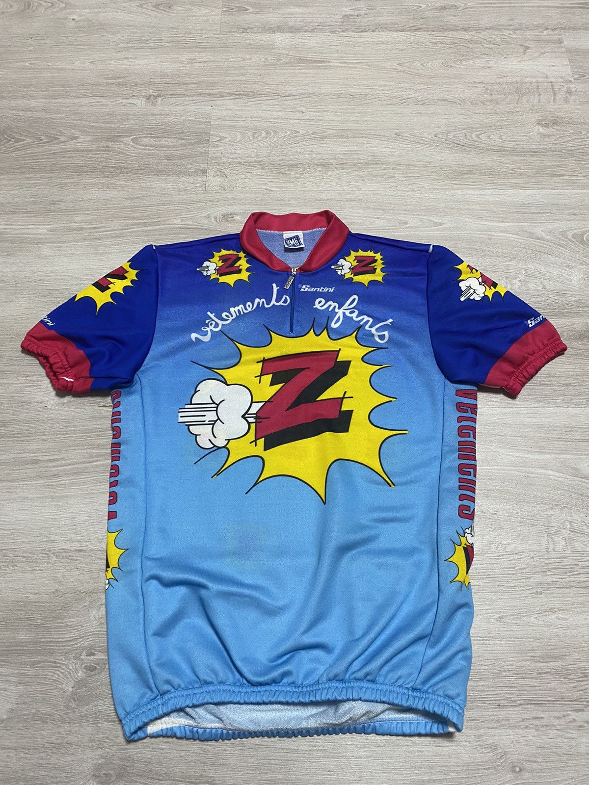 Santini Jersey Clothing Model Team Pro Tour Cycling Jersey