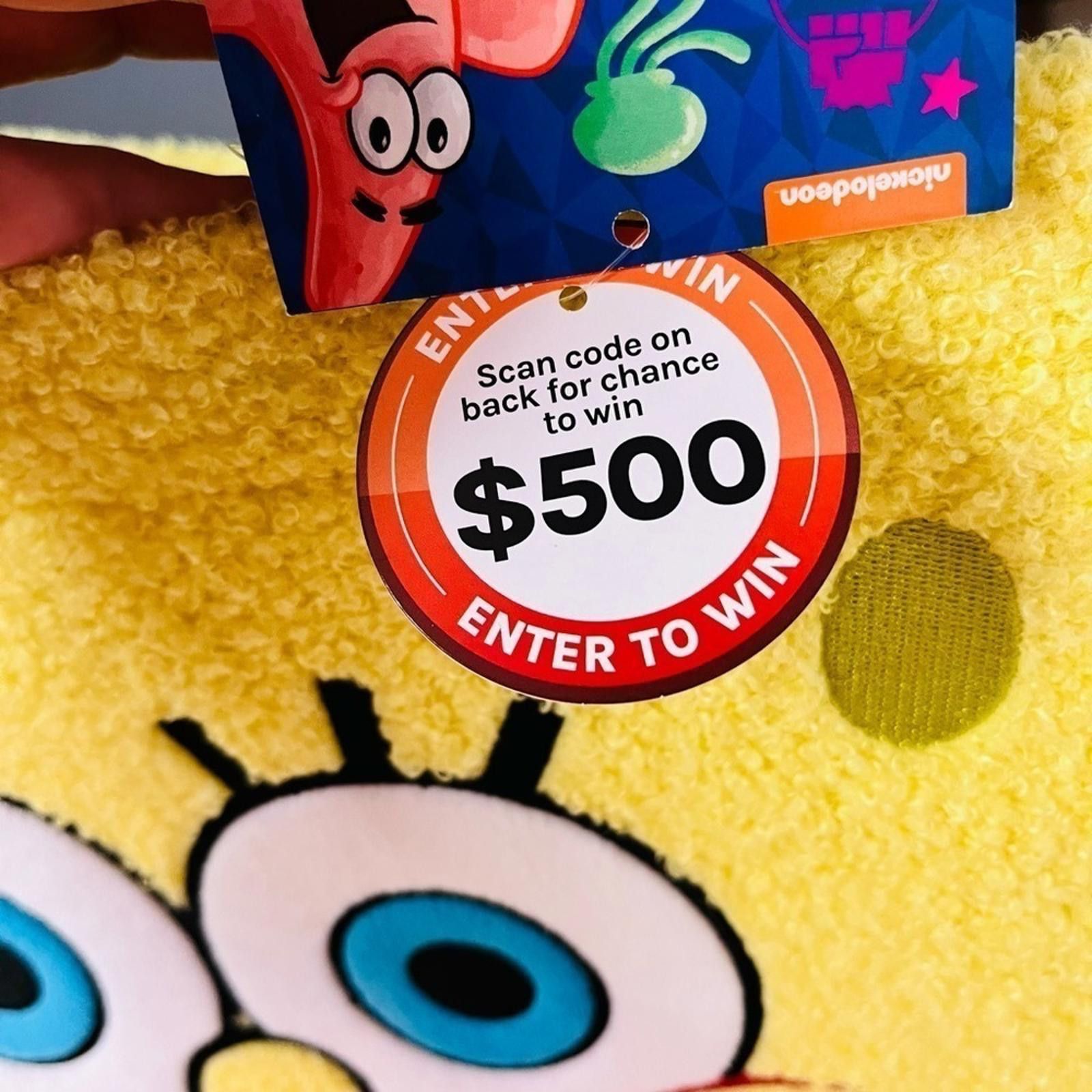 Nickelodeon Spongebob Large Weekender Tote Bag NWT Size ONE SIZE - 9 Thumbnail