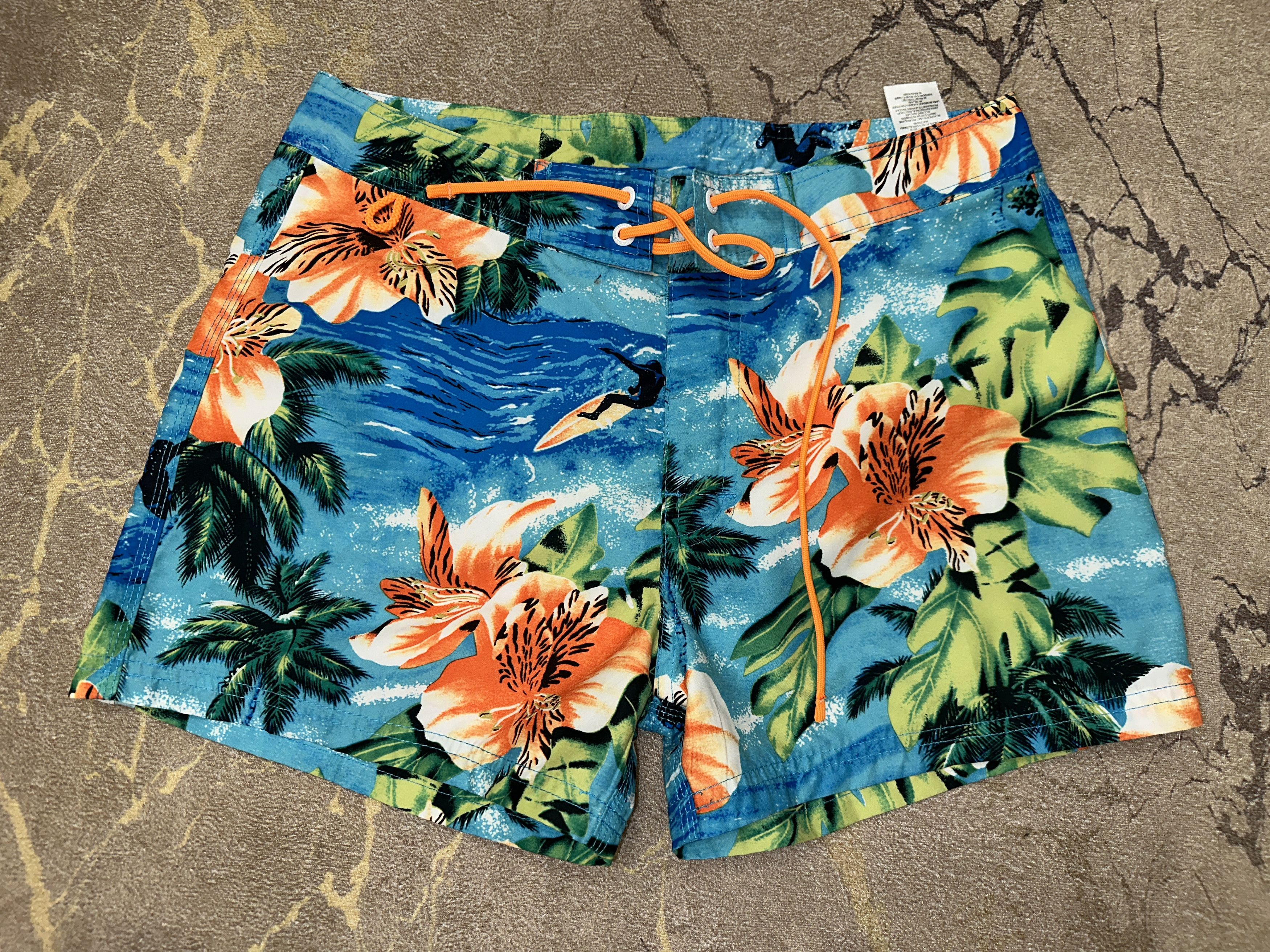 Sundek Palm Tropical Sundek 30 Beach Board Shorts Trunks Size 30 S Size US 30 / EU 46 - 8 Thumbnail