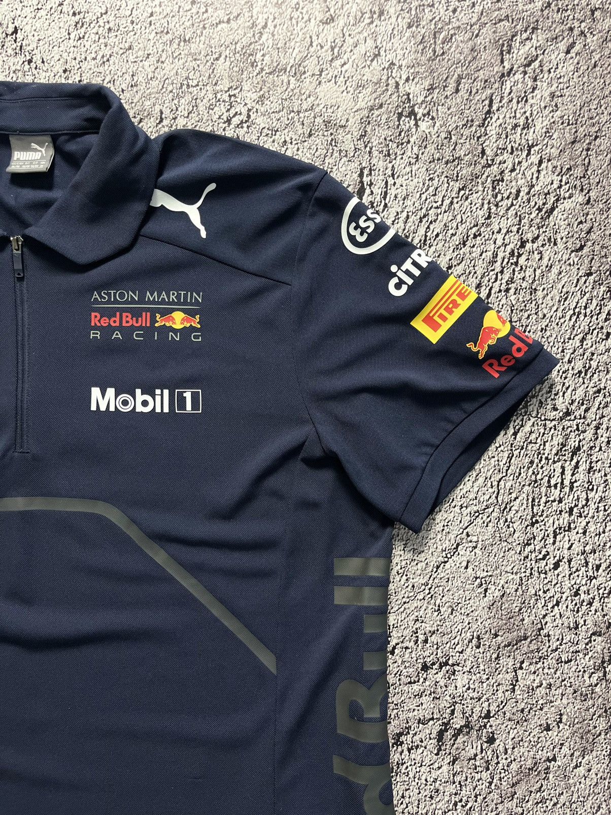 Puma × Red Bull Aston Martin 2017 Redbull Polo Formula One T-Shirt Size US XL / EU 56 / 4 - 3 Thumbnail