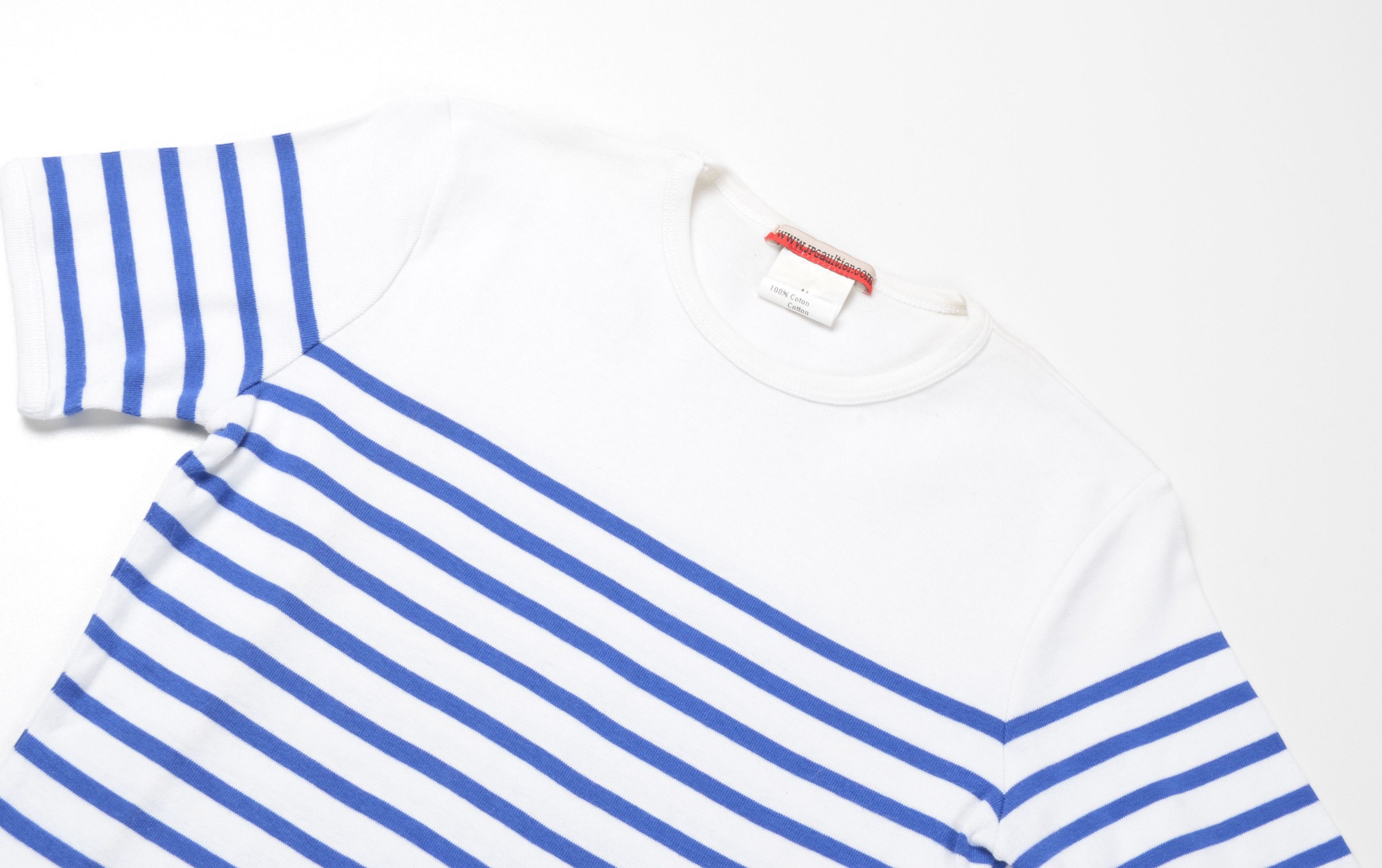 Jean Paul Gaultier Vintage Jean Paul Gaultier Iconic Striped Crew Neck Top Size M / US 6-8 / IT 42-44 - 5 Thumbnail